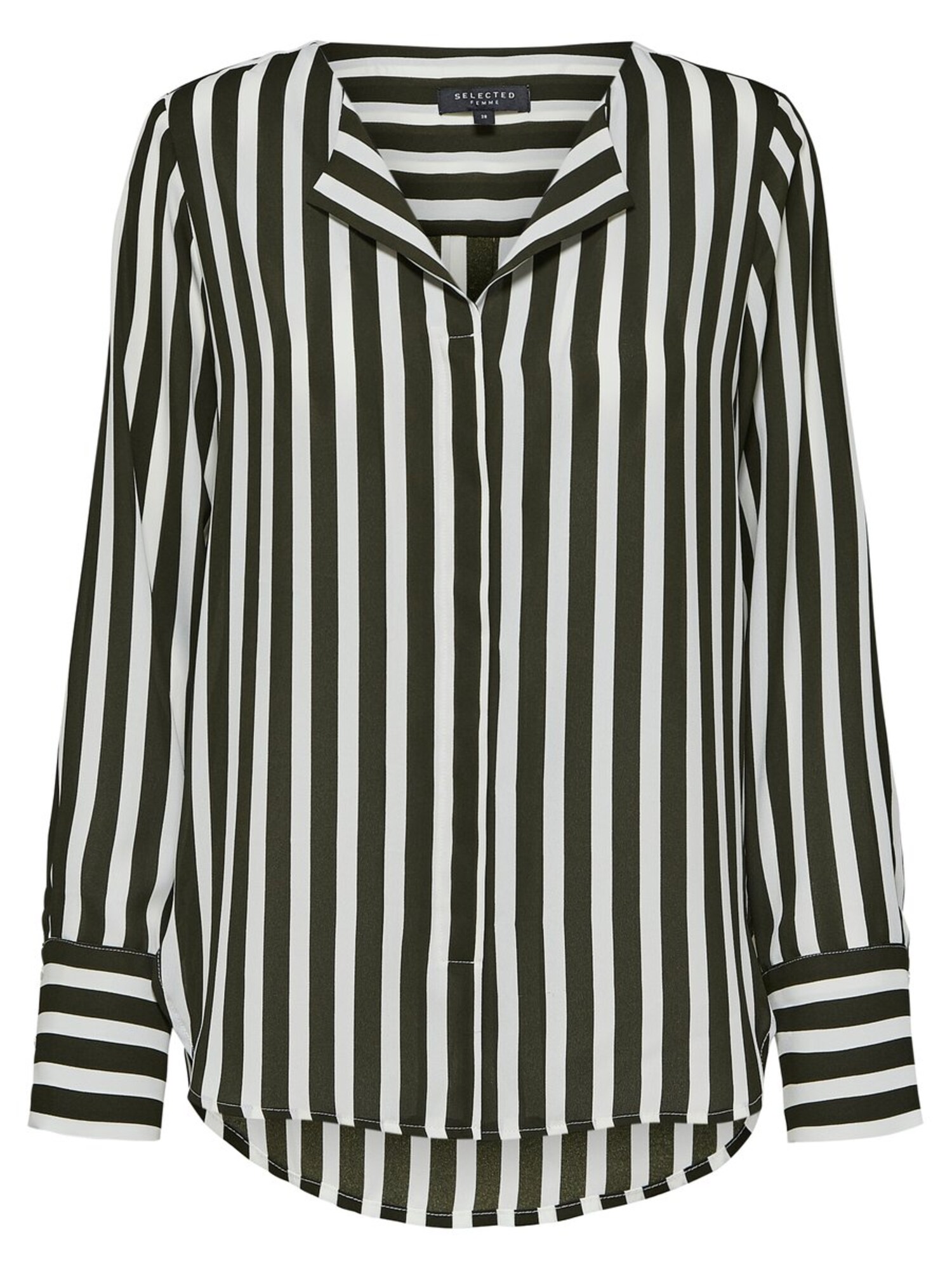 SELECTED FEMME Palaidinė  juoda / balta