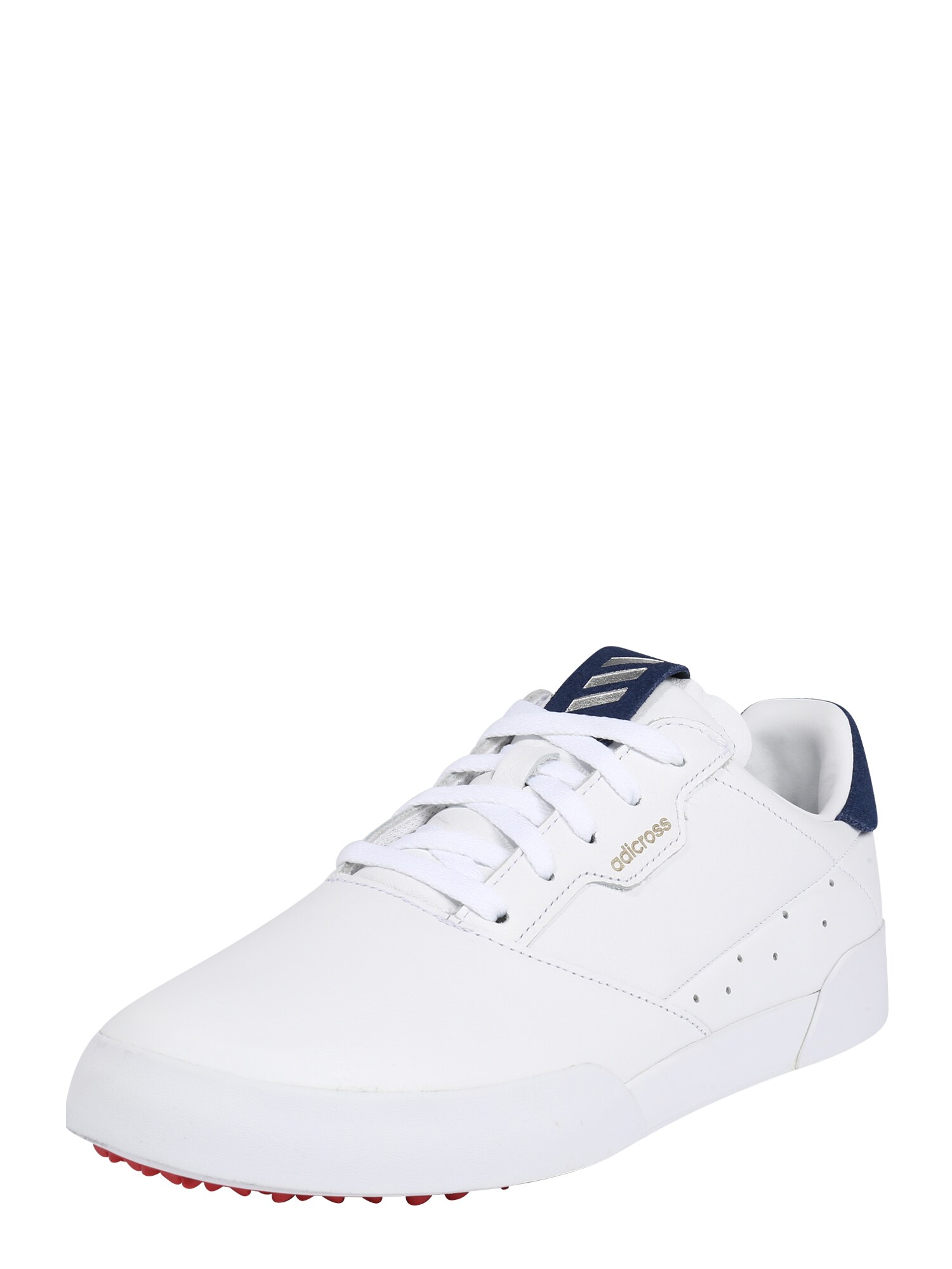 adidas Golf Sportiniai batai 'RETRO'  sidabrinė / balta / tamsiai mėlyna