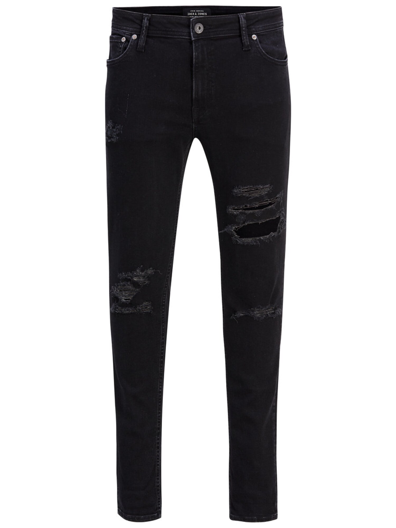 JACK & JONES Džinsai 'LIAM ORIGINAL AM 502'  juoda