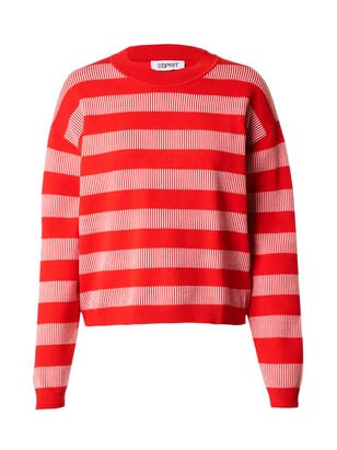 Esprit Sweatshirt Rood / Wit