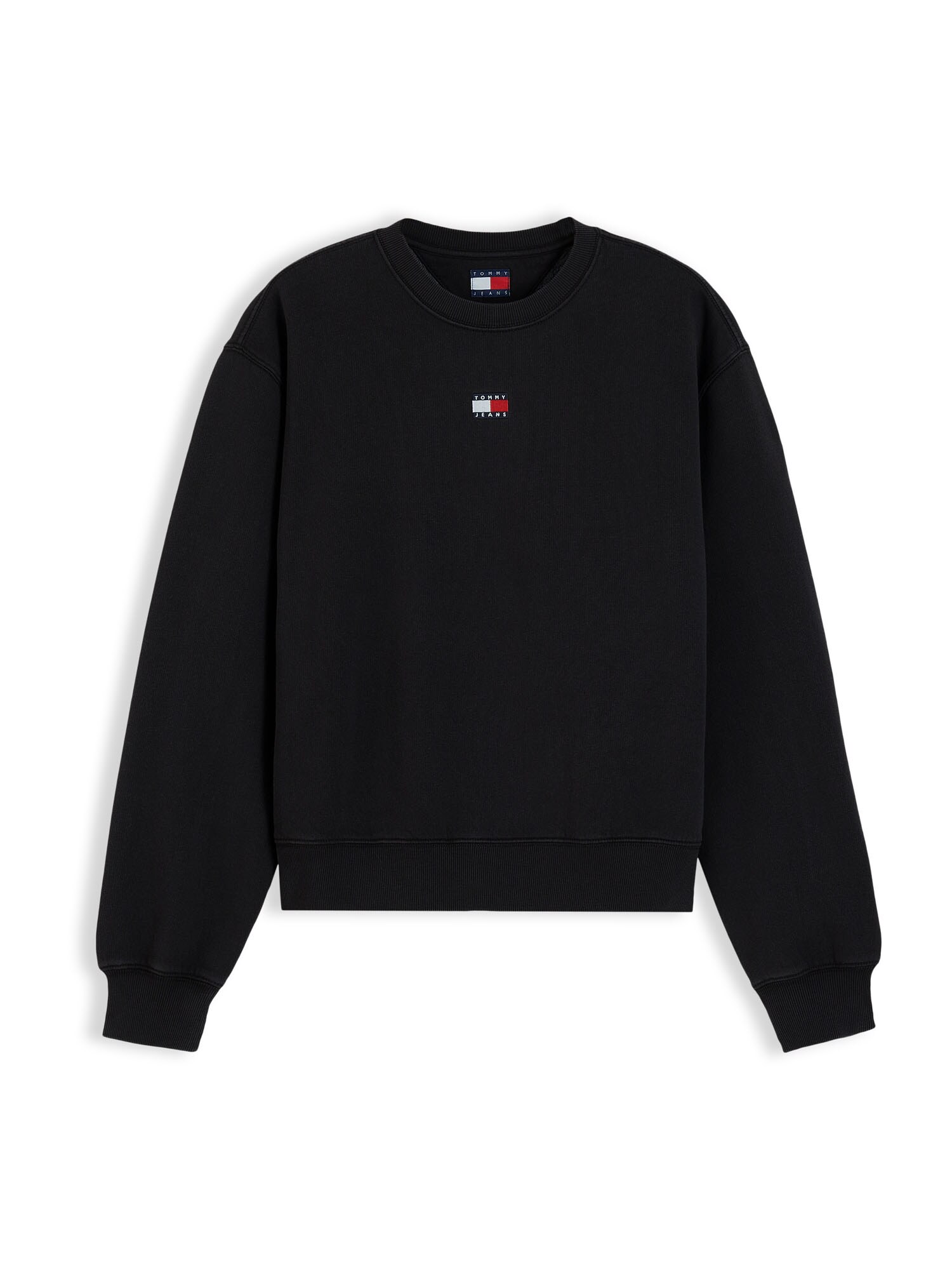 Tommy Jeans Mikina  čierna