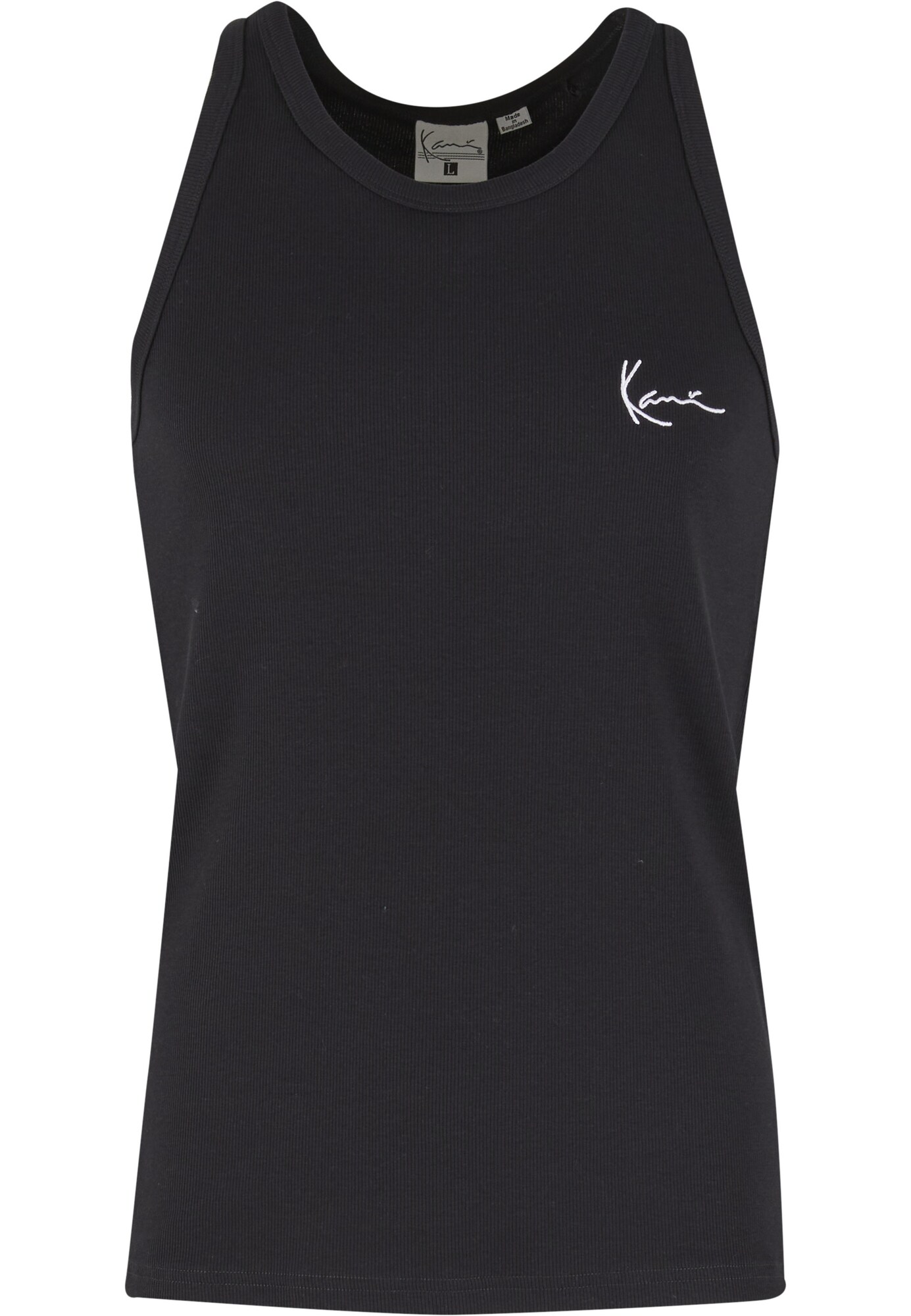 Karl Kani Camiseta  negro / blanco