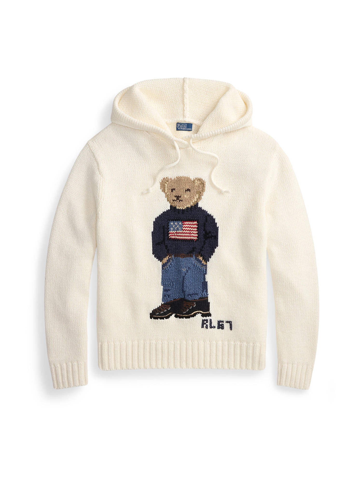 Polo Ralph Lauren Pulover  bej / maro cămilă / bleumarin / roșu