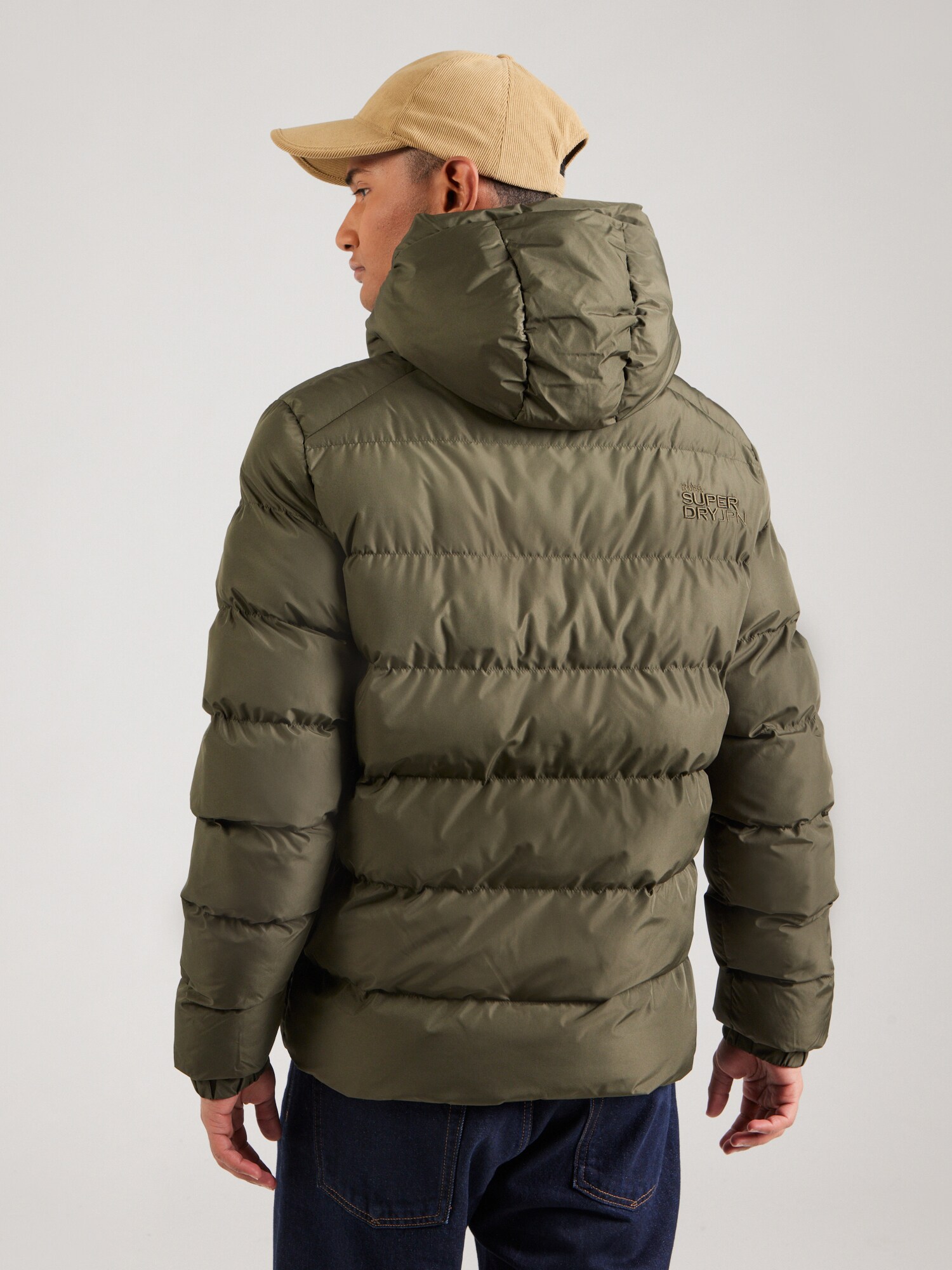 Superdry & Co Zimná bunda kaki (obrázok 3)