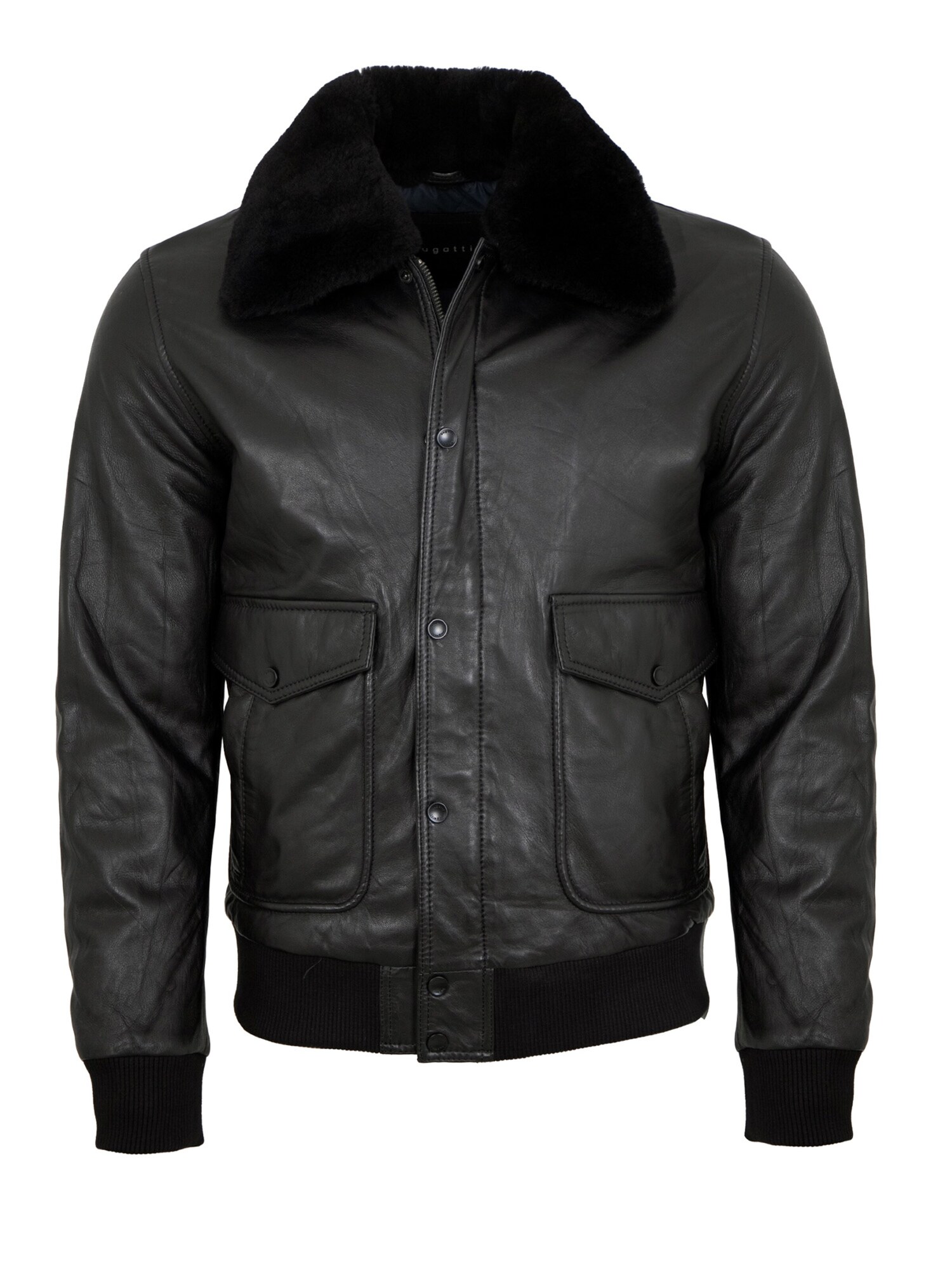 bugatti Chaqueta de entretiempo '222 034-BU/M'  negro