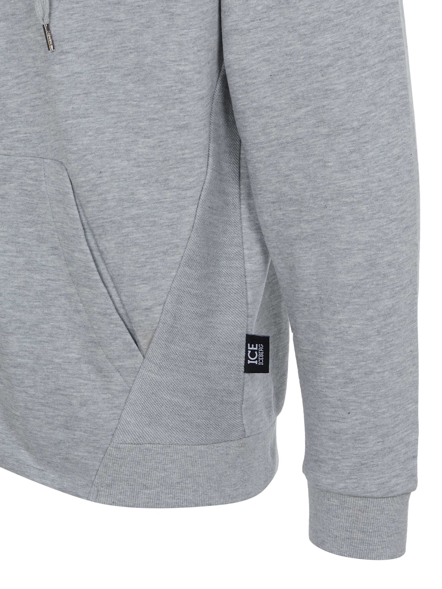 ICEBERG Sudadera con cremallera 'Iceberg Pullover'  gris – imagen 3