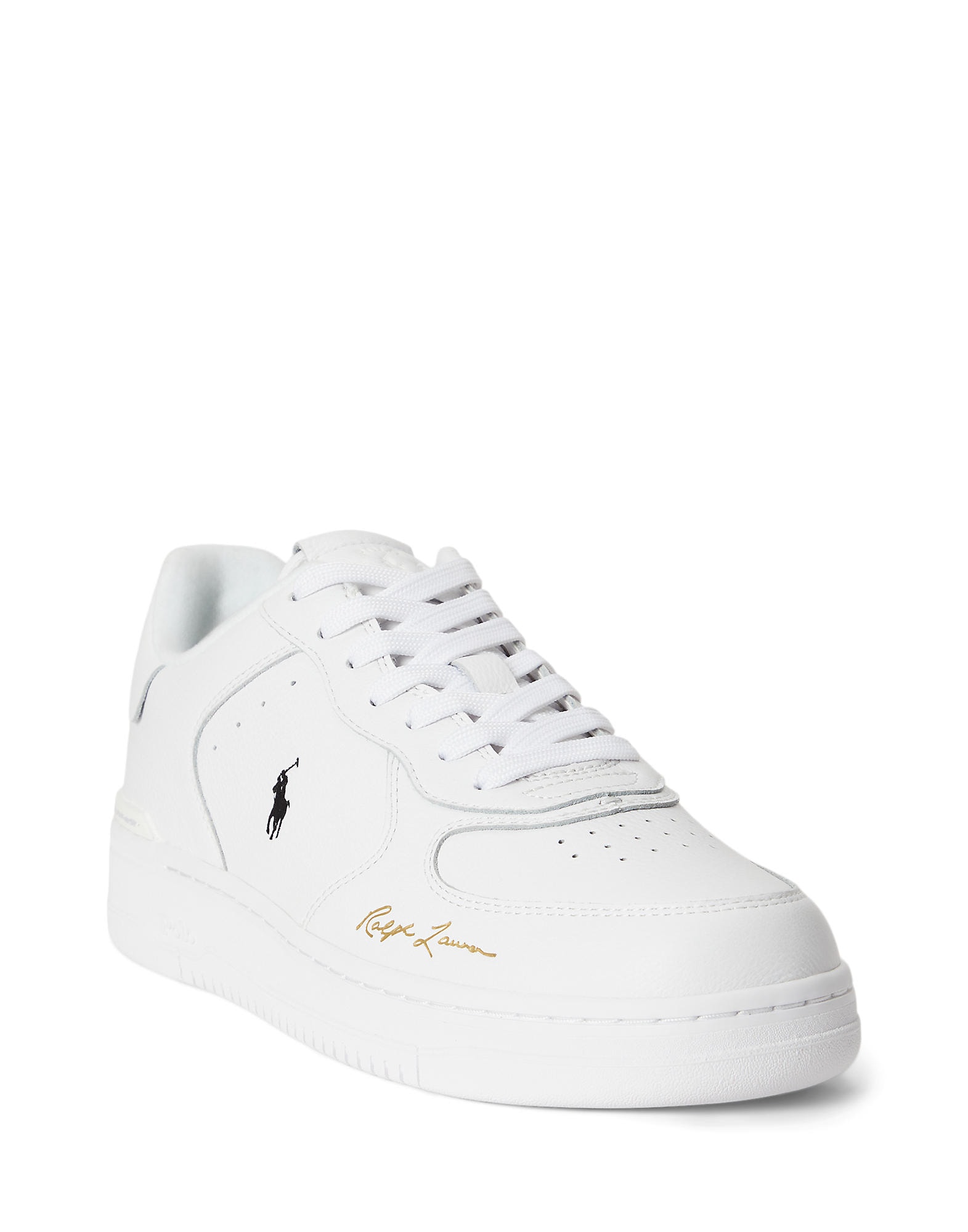 Polo Ralph Lauren Sneaker low MASTR CT alb