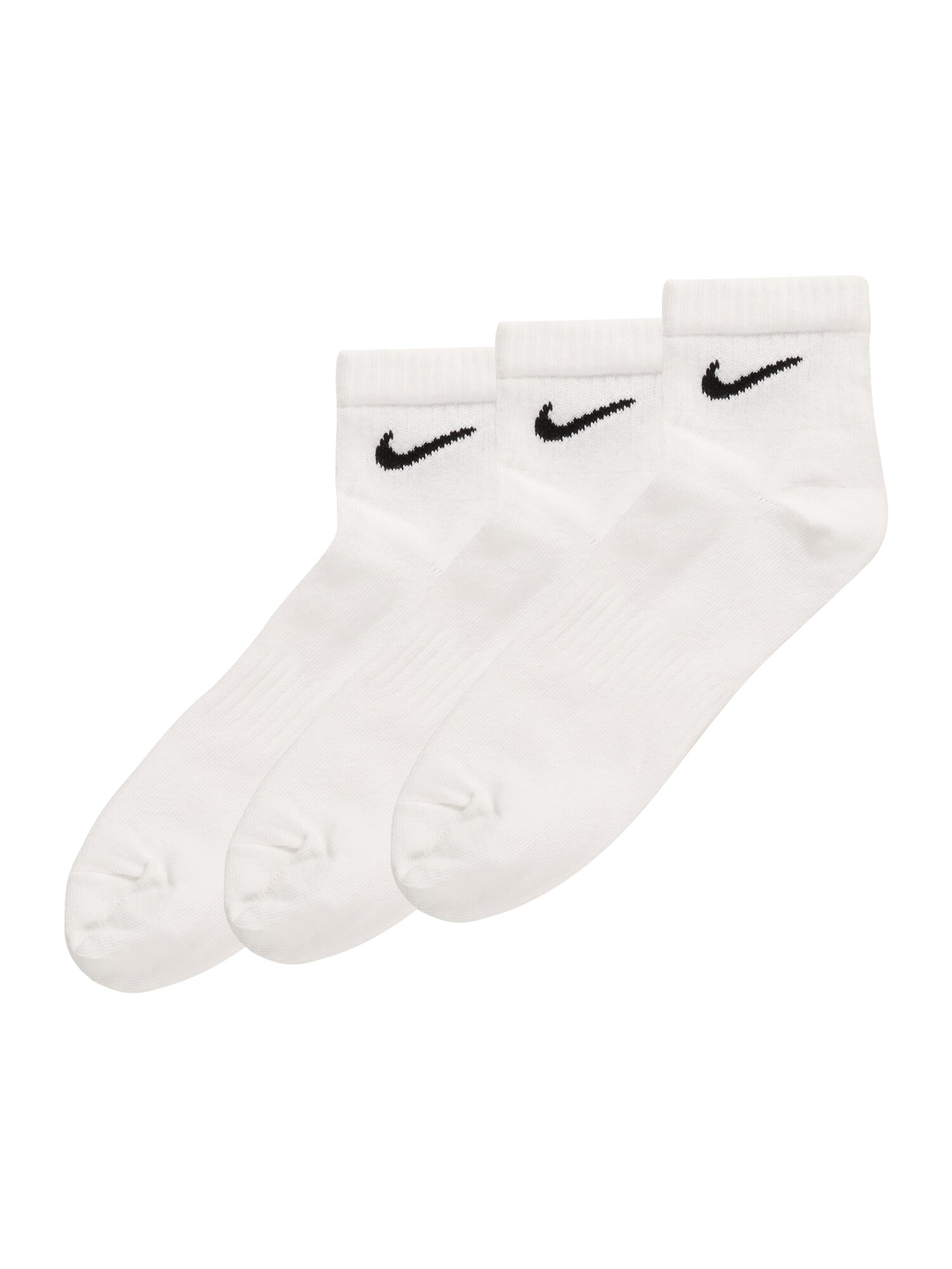 NIKE Športové ponožky  čierna / biela