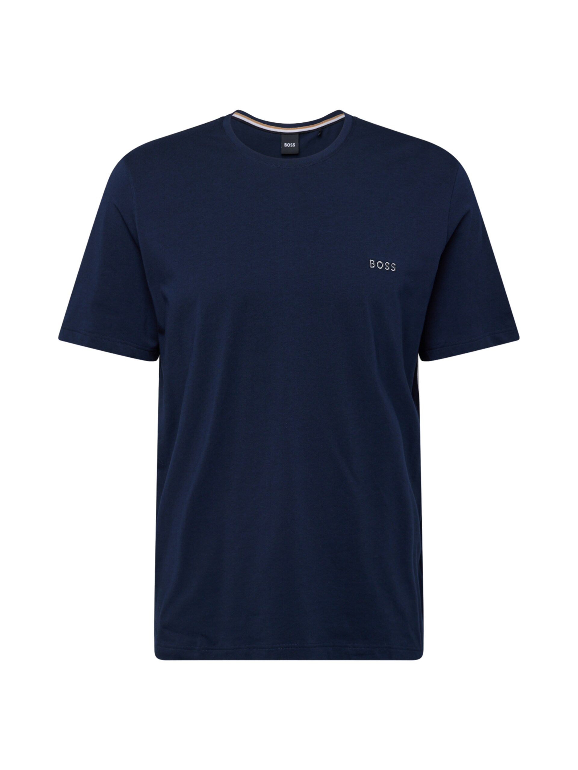 Boss T-shirt 'Mix&Match' marinblå / grå herr
