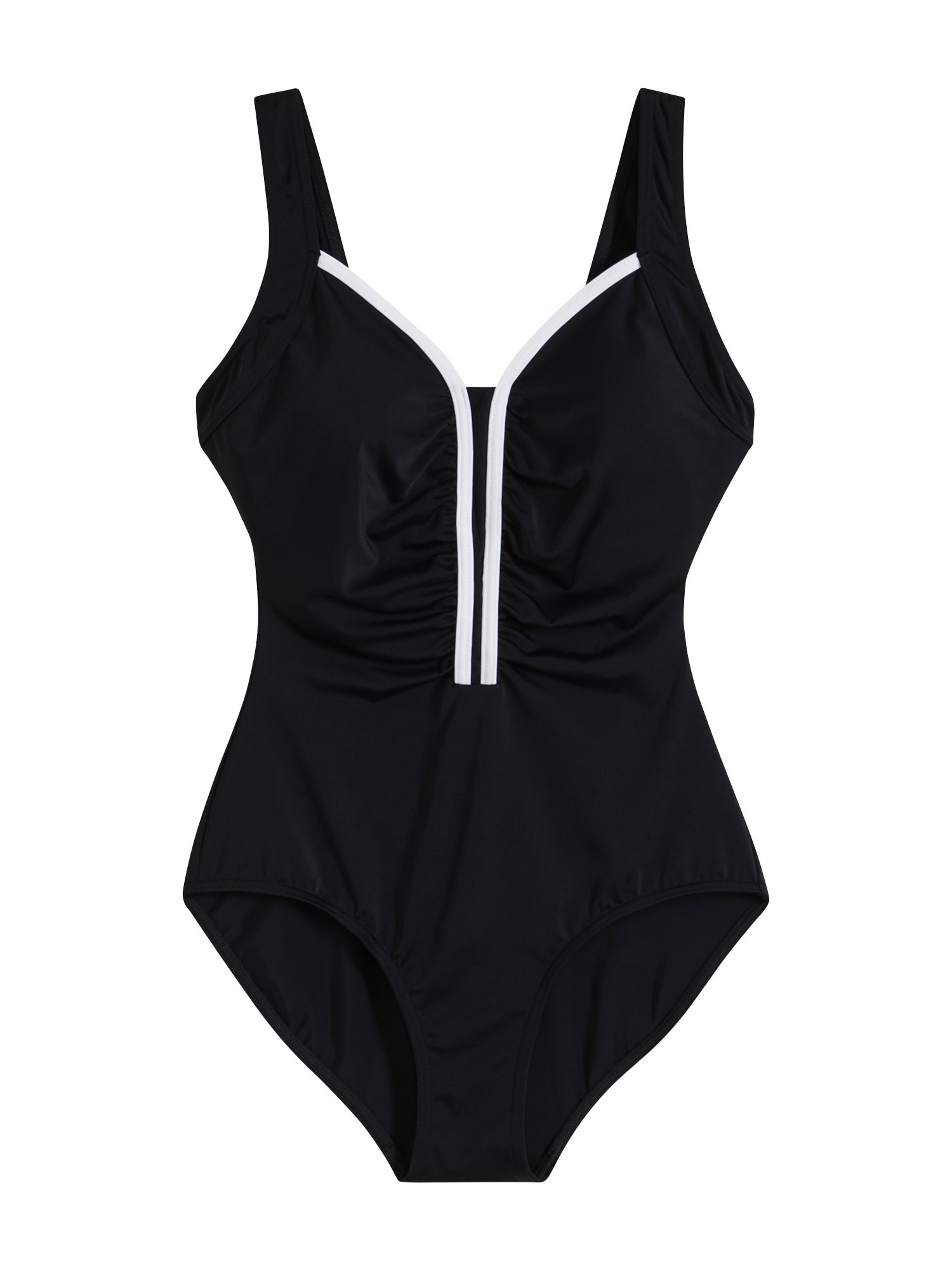bonprix Costum de baie întreg negru