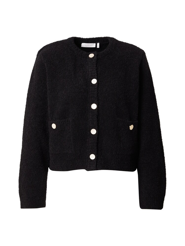 Rich & Royal Strickjacke Damen Größe S schwarz