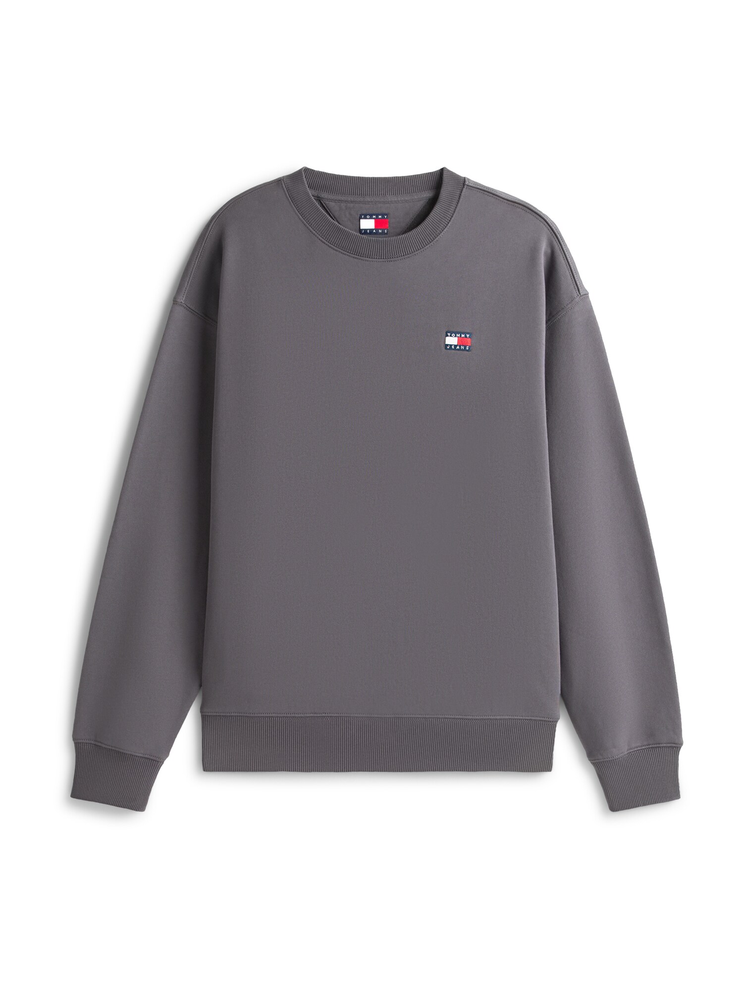 Tommy Jeans Bluză de molton  bleumarin / gri închis / roșu / alb