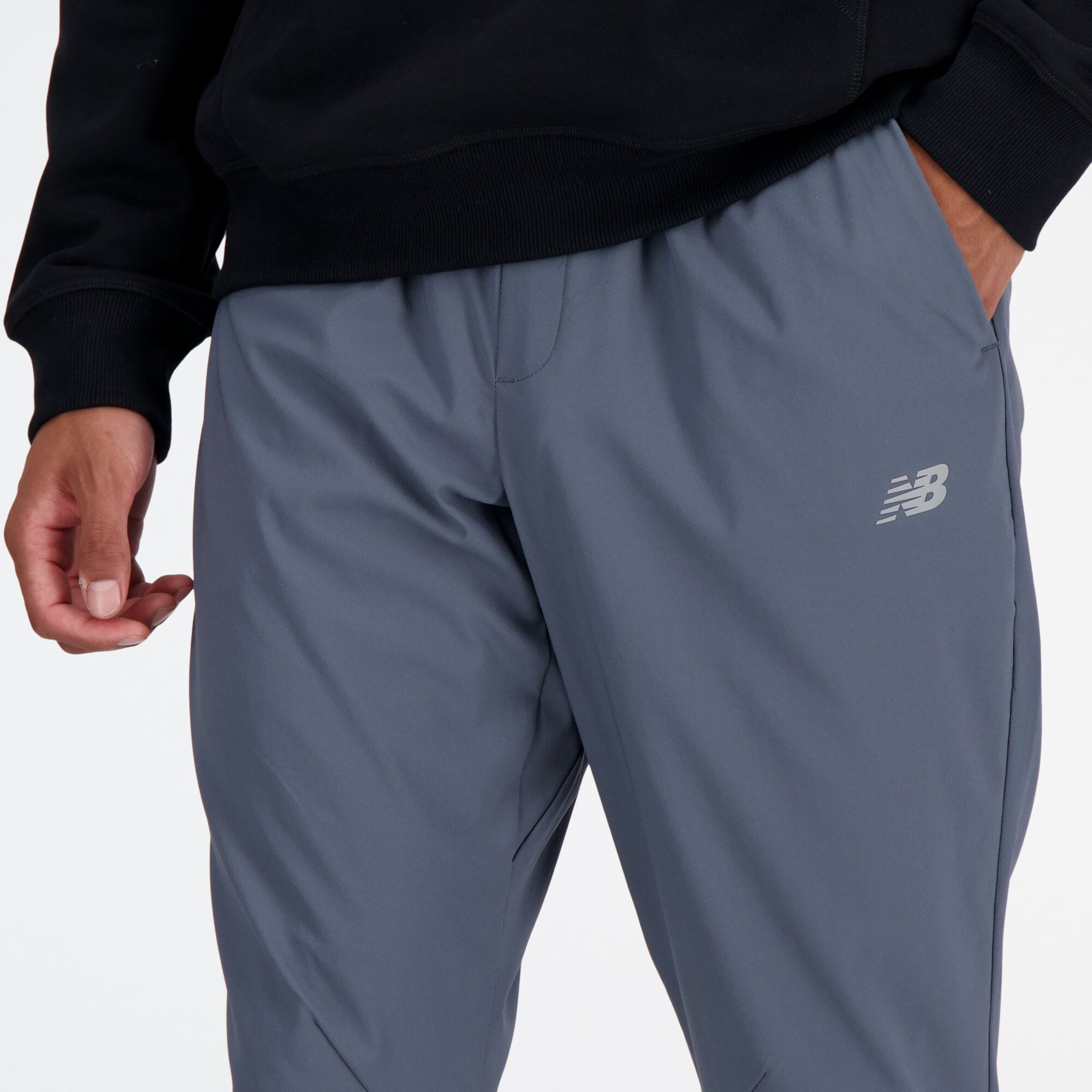 New balance Pantalón deportivo 'AC Tapered Pant 29"'  gris / gris humo – imagen 4