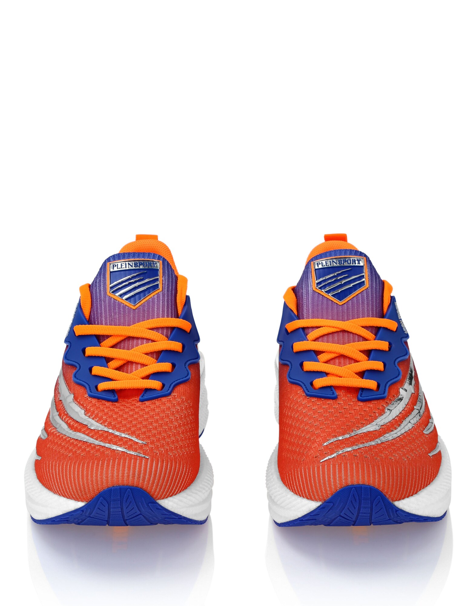 Plein Sport Zapatillas deportivas bajas 'Tiger'  azul / lila / naranja oscuro / plata – imagen 4
