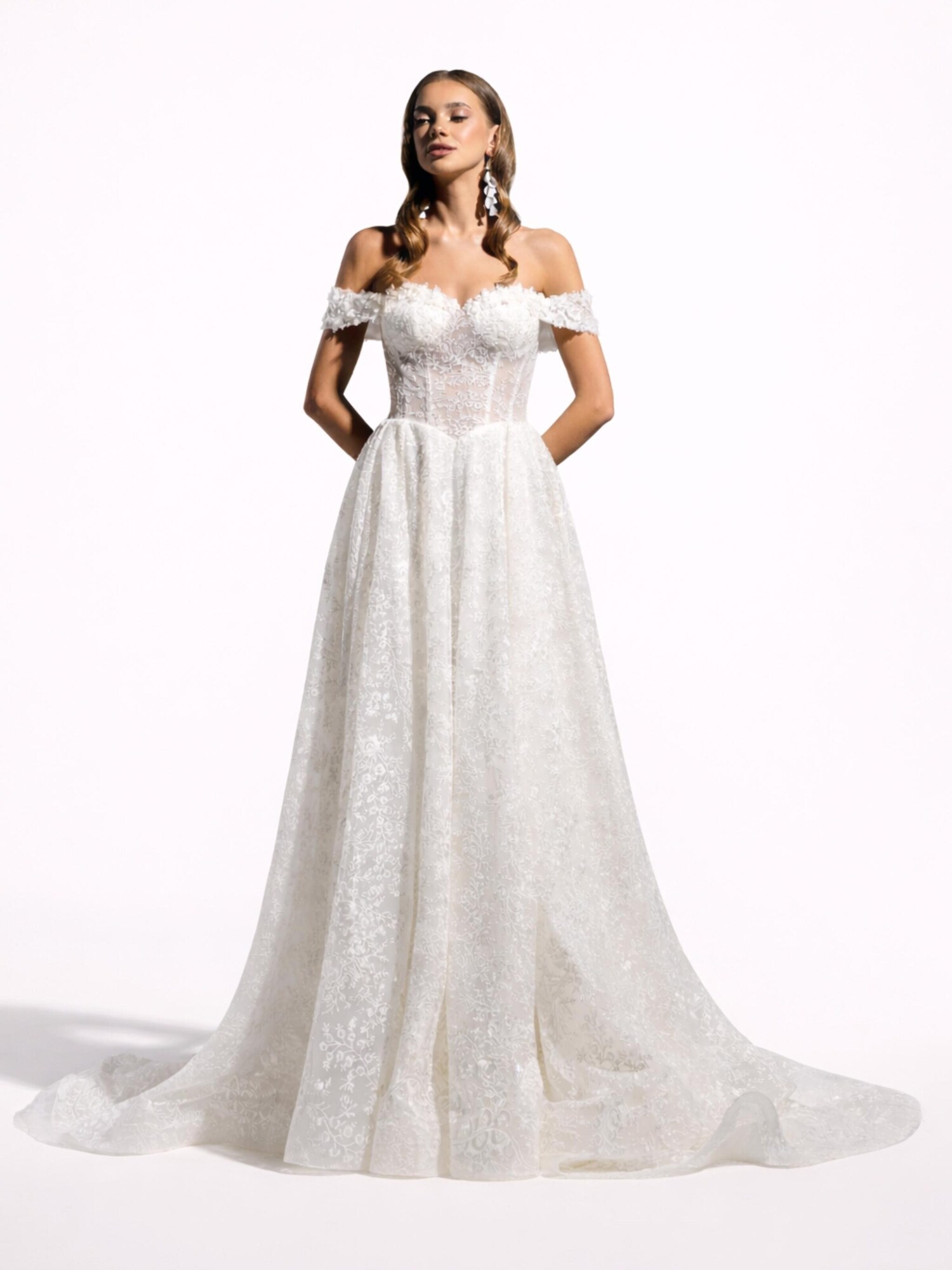 Devotion Dresses Abito da sera 'Wedding dress'  avorio