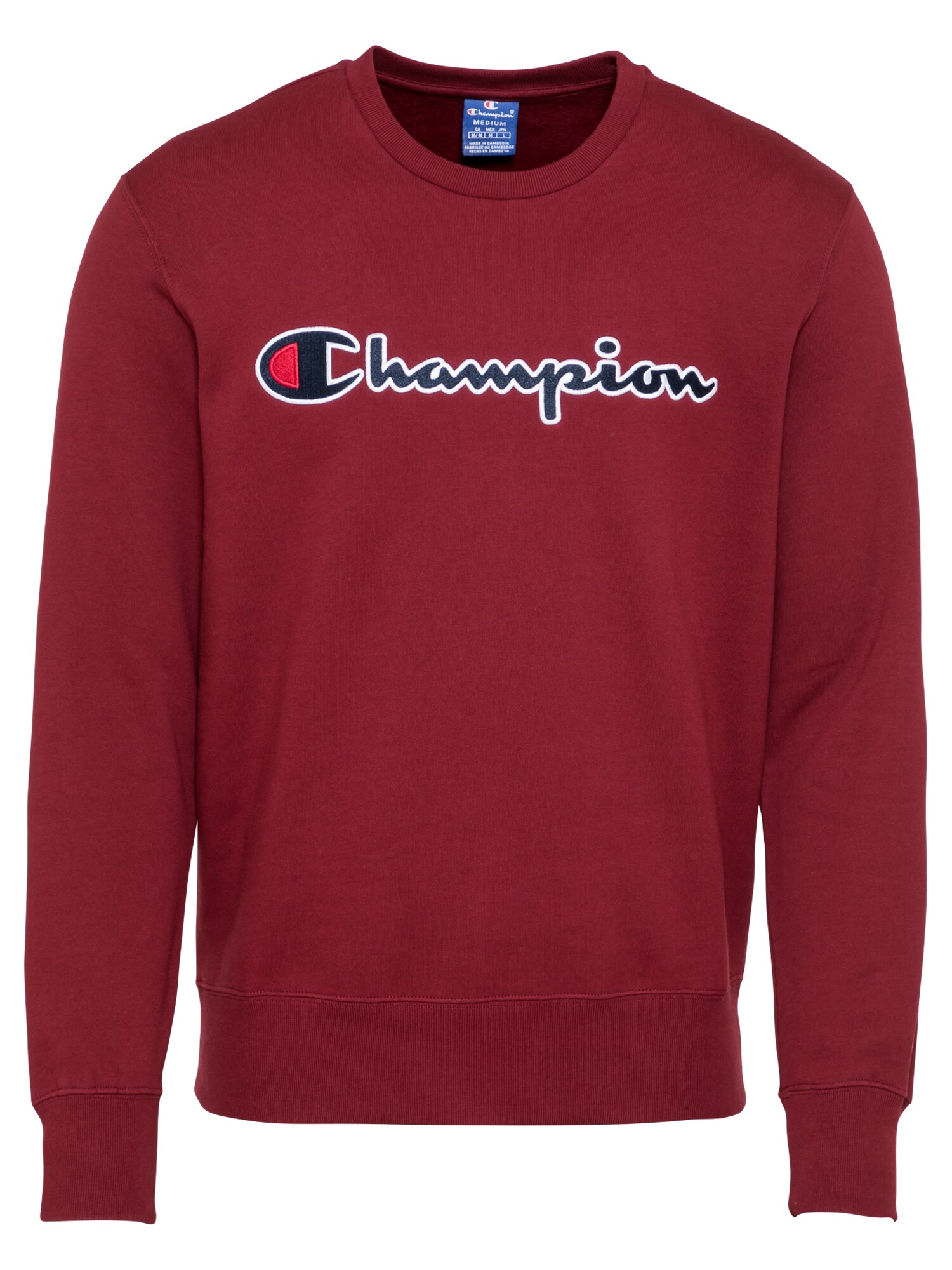 Champion Authentic Athletic Apparel Megztinis be užsegimo  vyšninė spalva