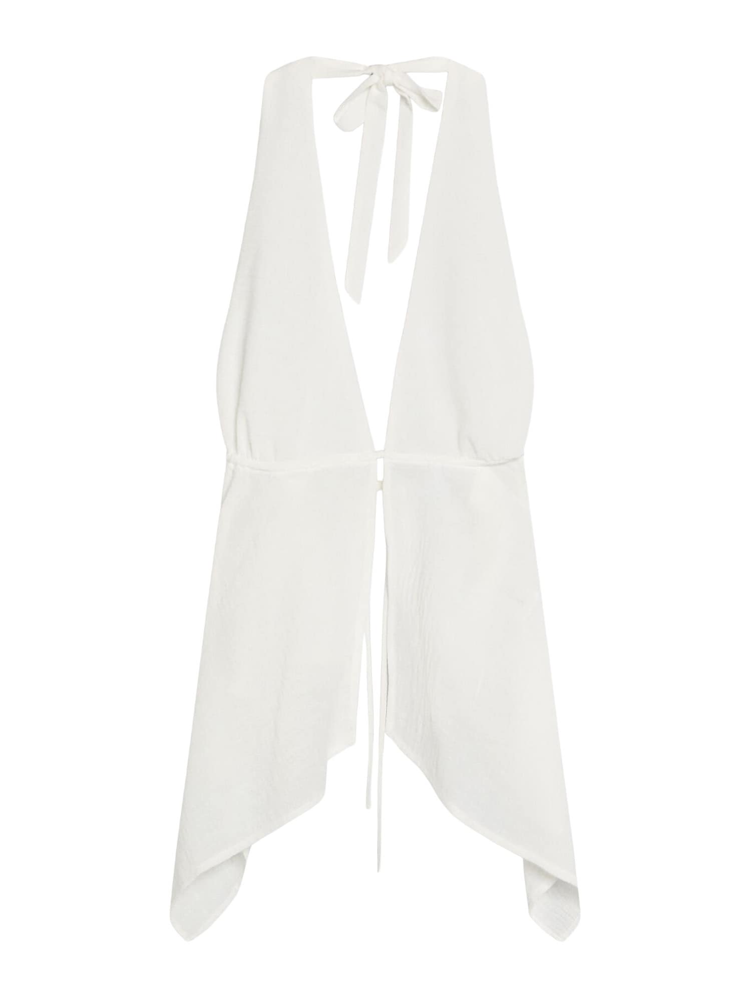 Bershka Top  prljavo bijela