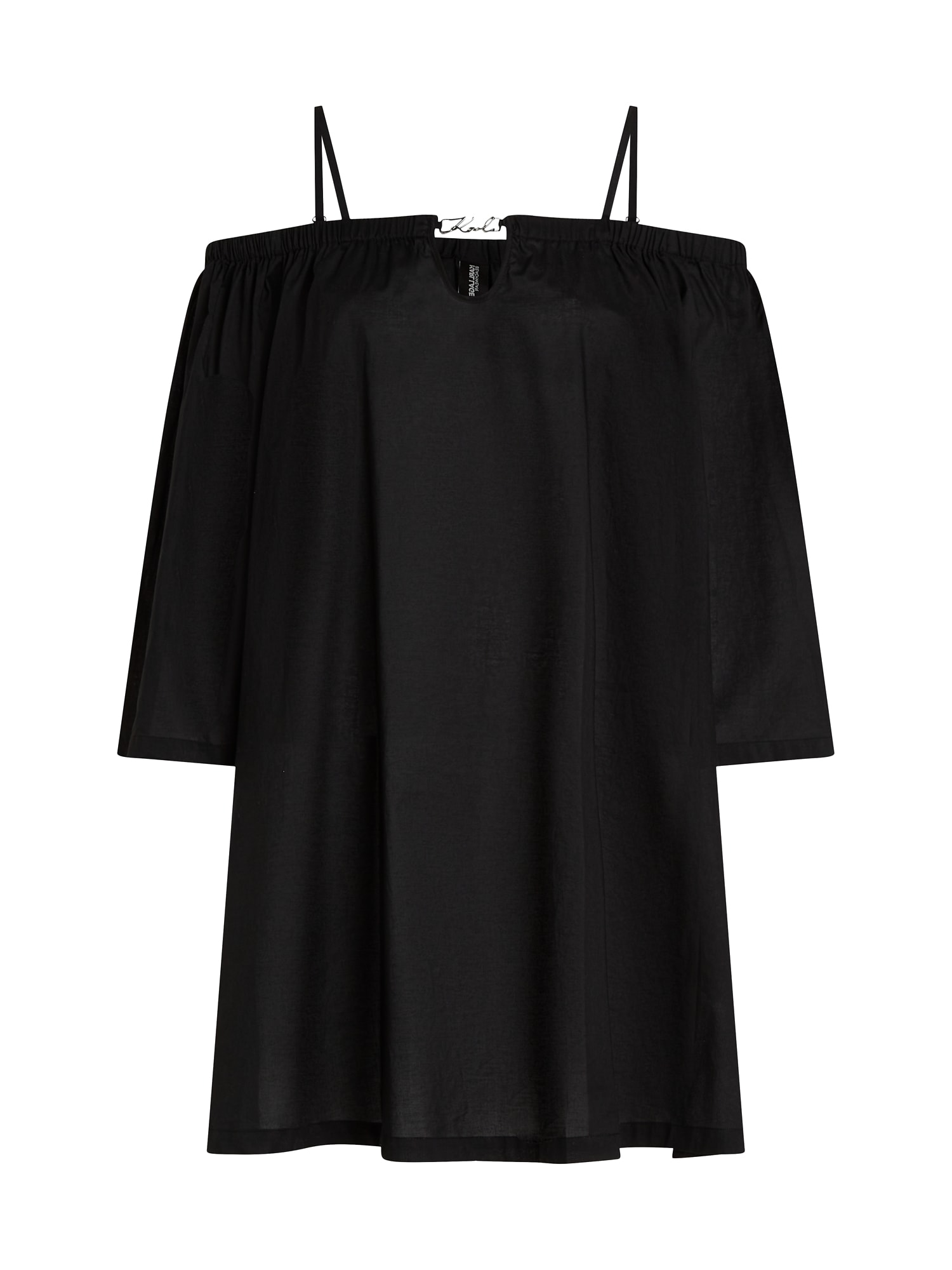 Karl Lagerfeld Rochie de plaja  negru