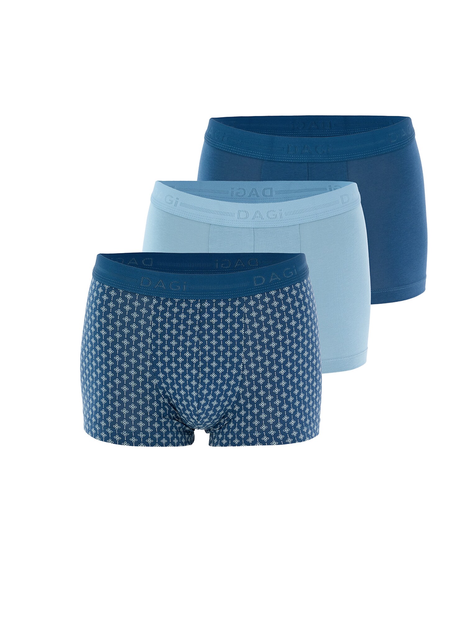 Dagi Calzoncillo boxer  azul / azul claro