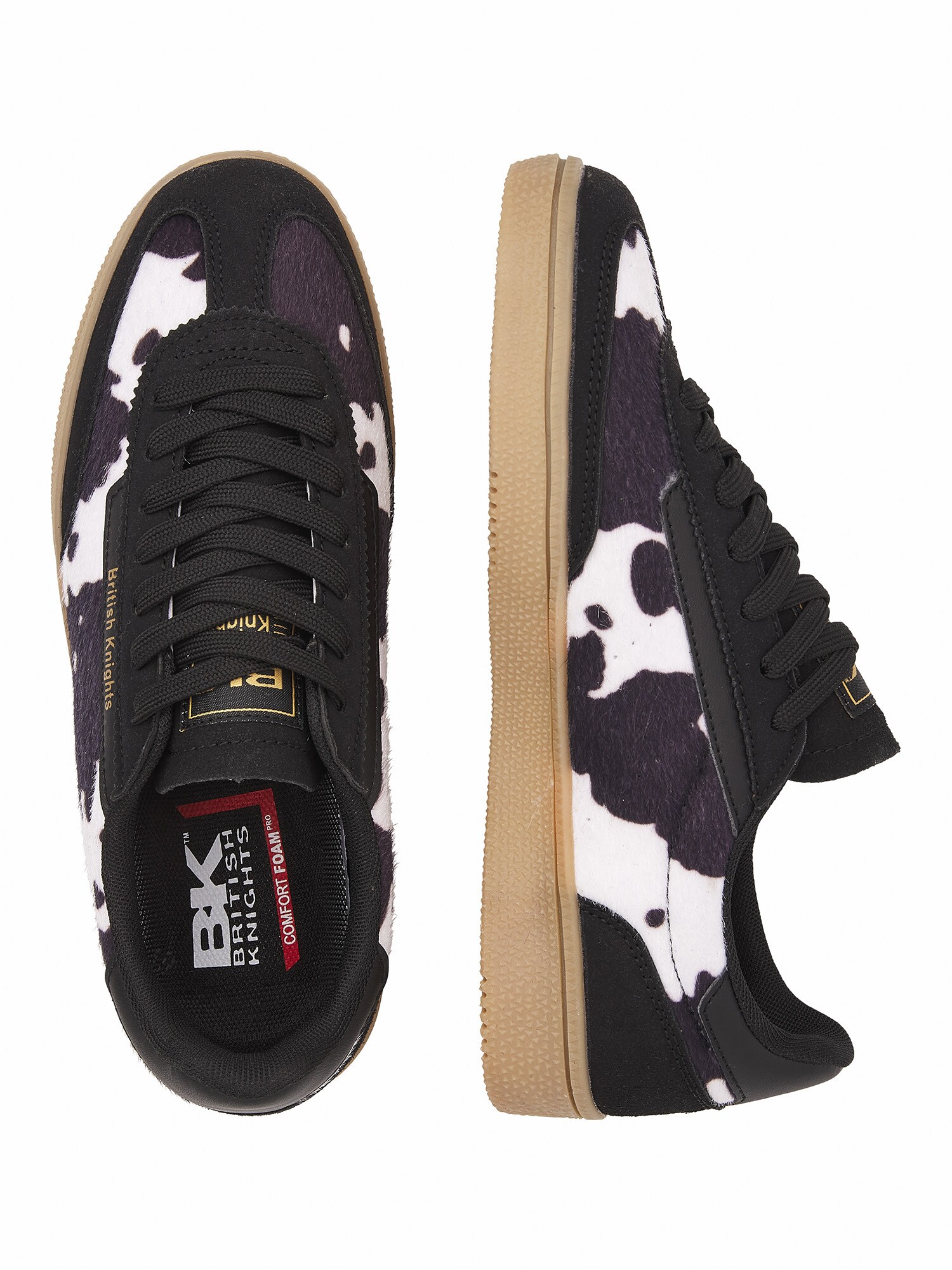 BRITISH KNIGHTS Zapatillas deportivas bajas 'REVIVAL'  negro moteado / blanco – imagen 3