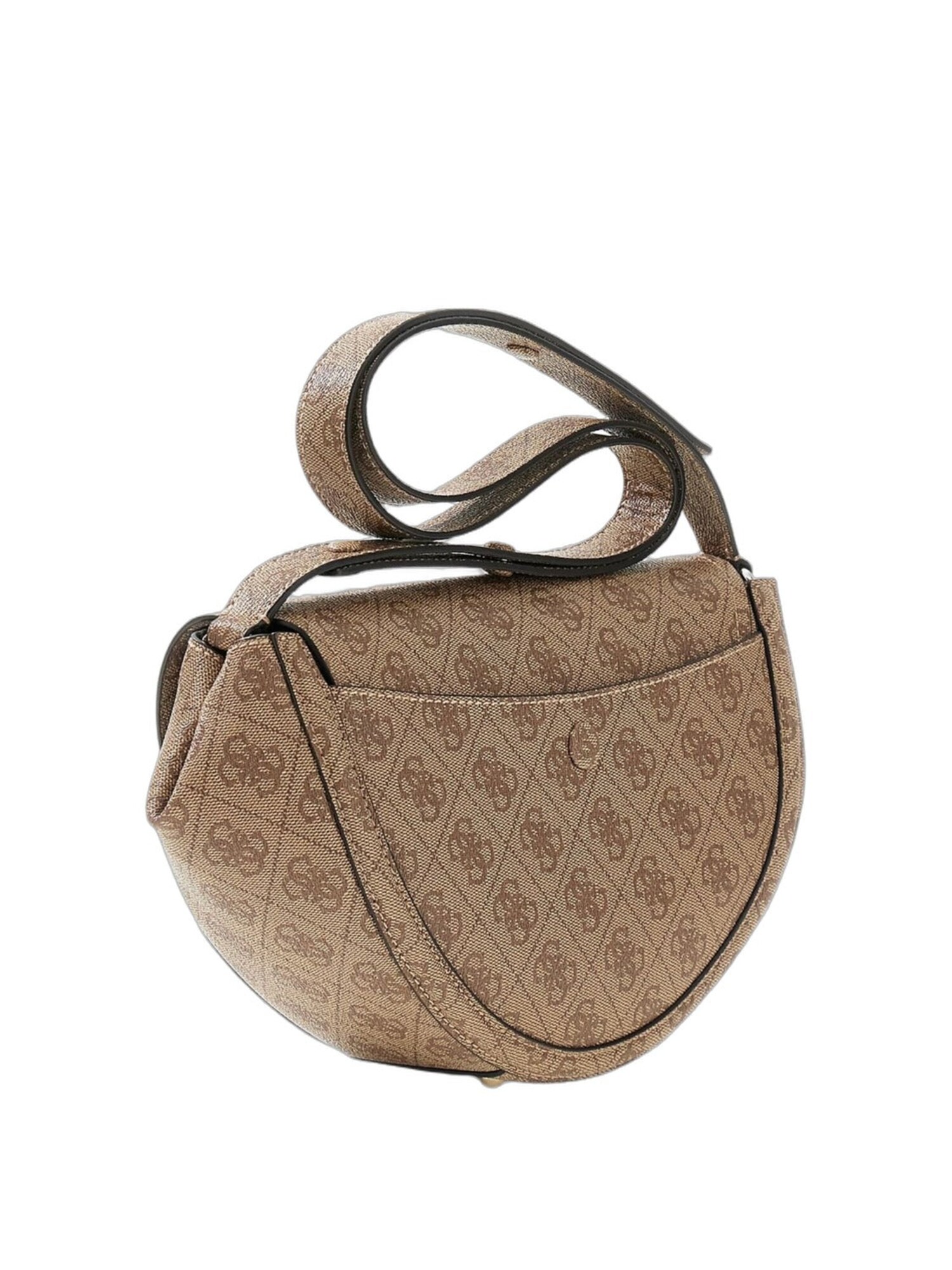 GUESS Bolso de hombro 'Guess Sac à Rabat Coleen Monogramme Latte Logo II'  beige