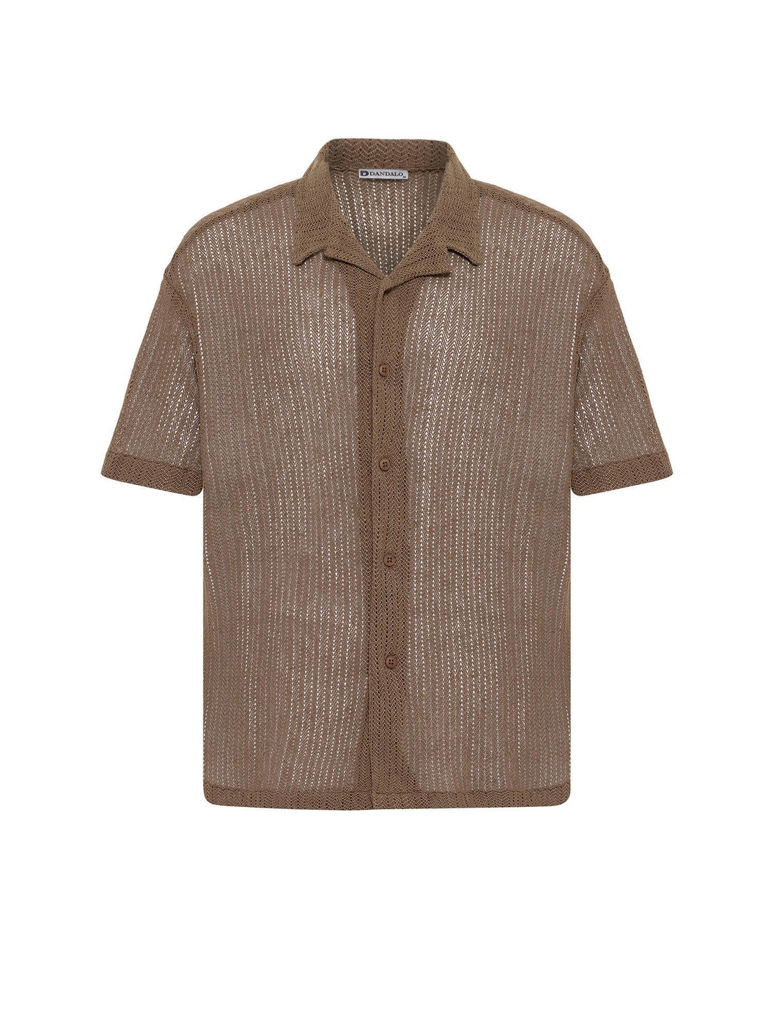 Dandalo Cămașă  ciocolatiu