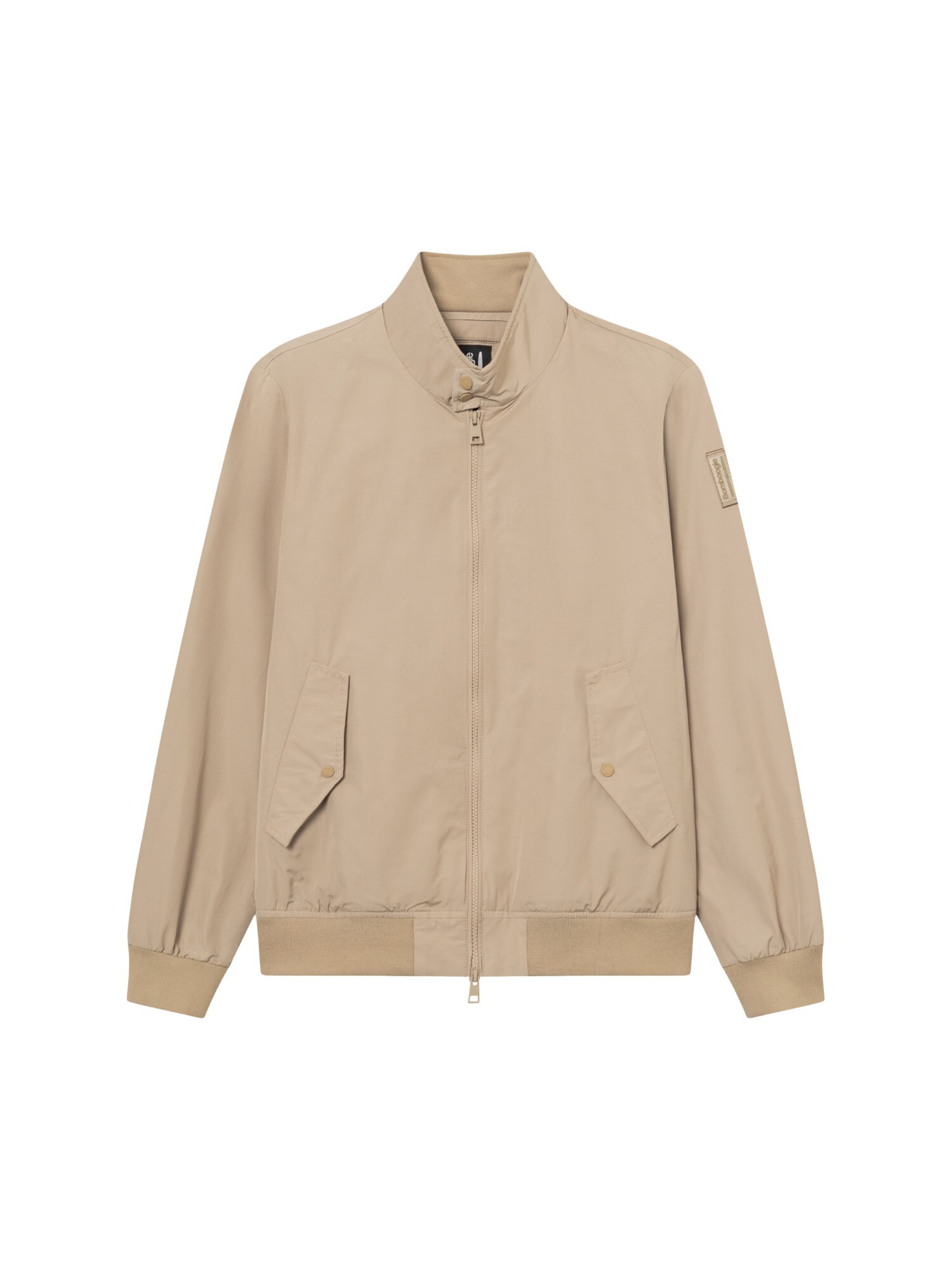 BOMBOOGIE Chaqueta de entretiempo 'Collo in Piedi'  beige