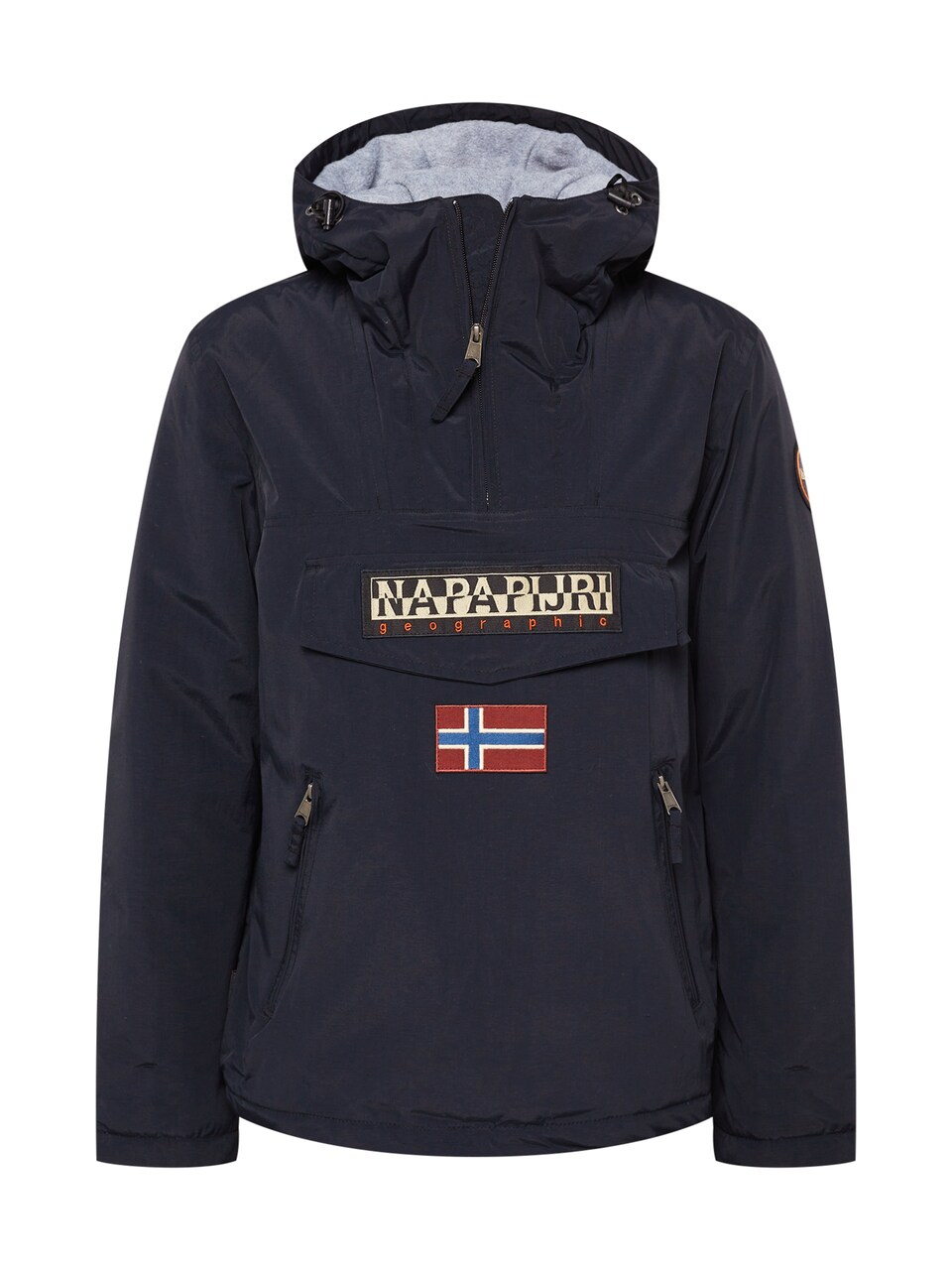 Övergångsjacka 'Rainforest' beige / blå / röd