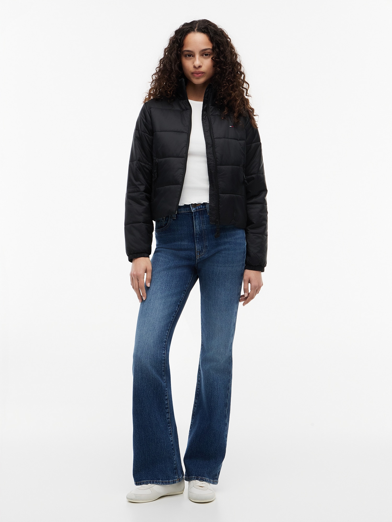 Tommy Jeans Chaqueta de entretiempo negro – imagen 16