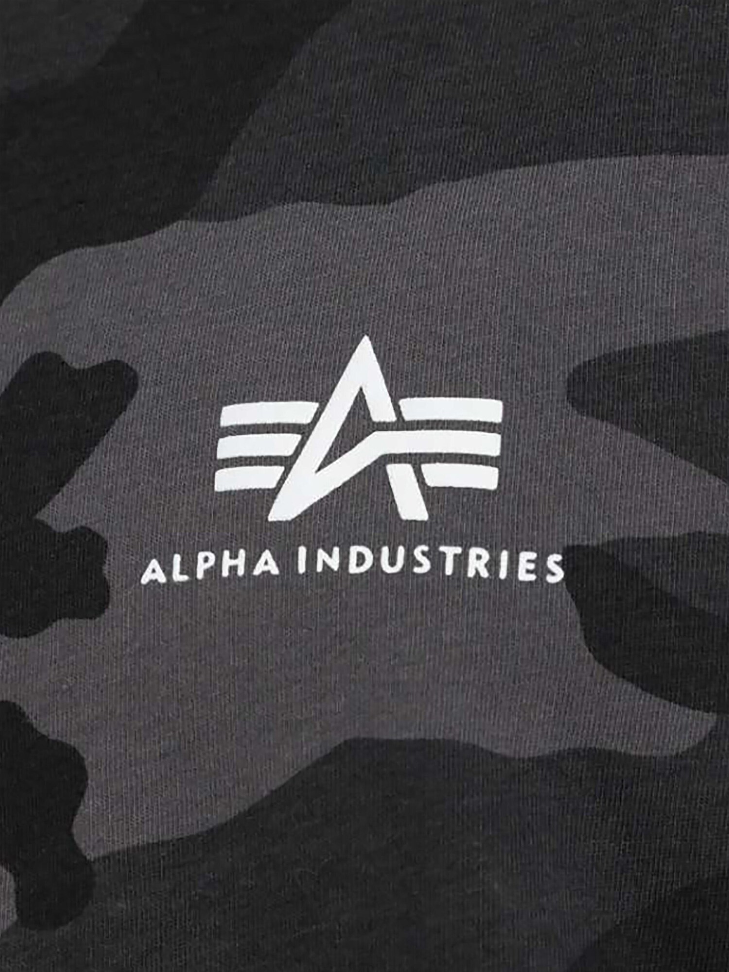 Alpha Industries Camiseta De Manga Corta Backprint Camo – imagen 3