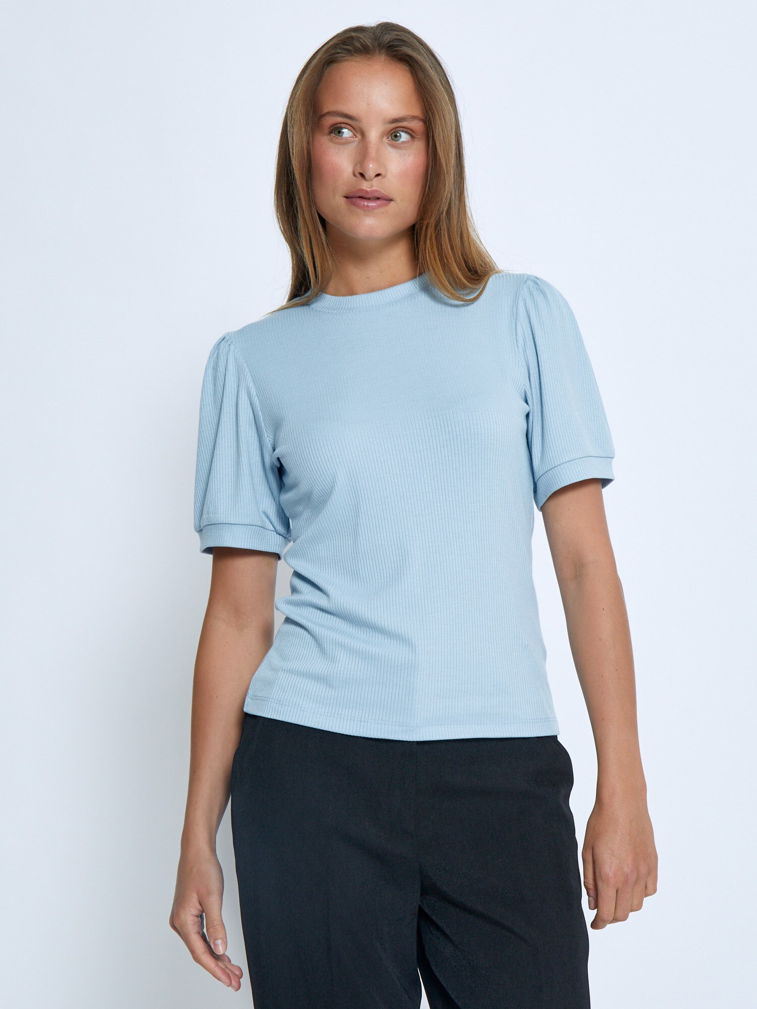 minus Top Johanna  albastru deschis