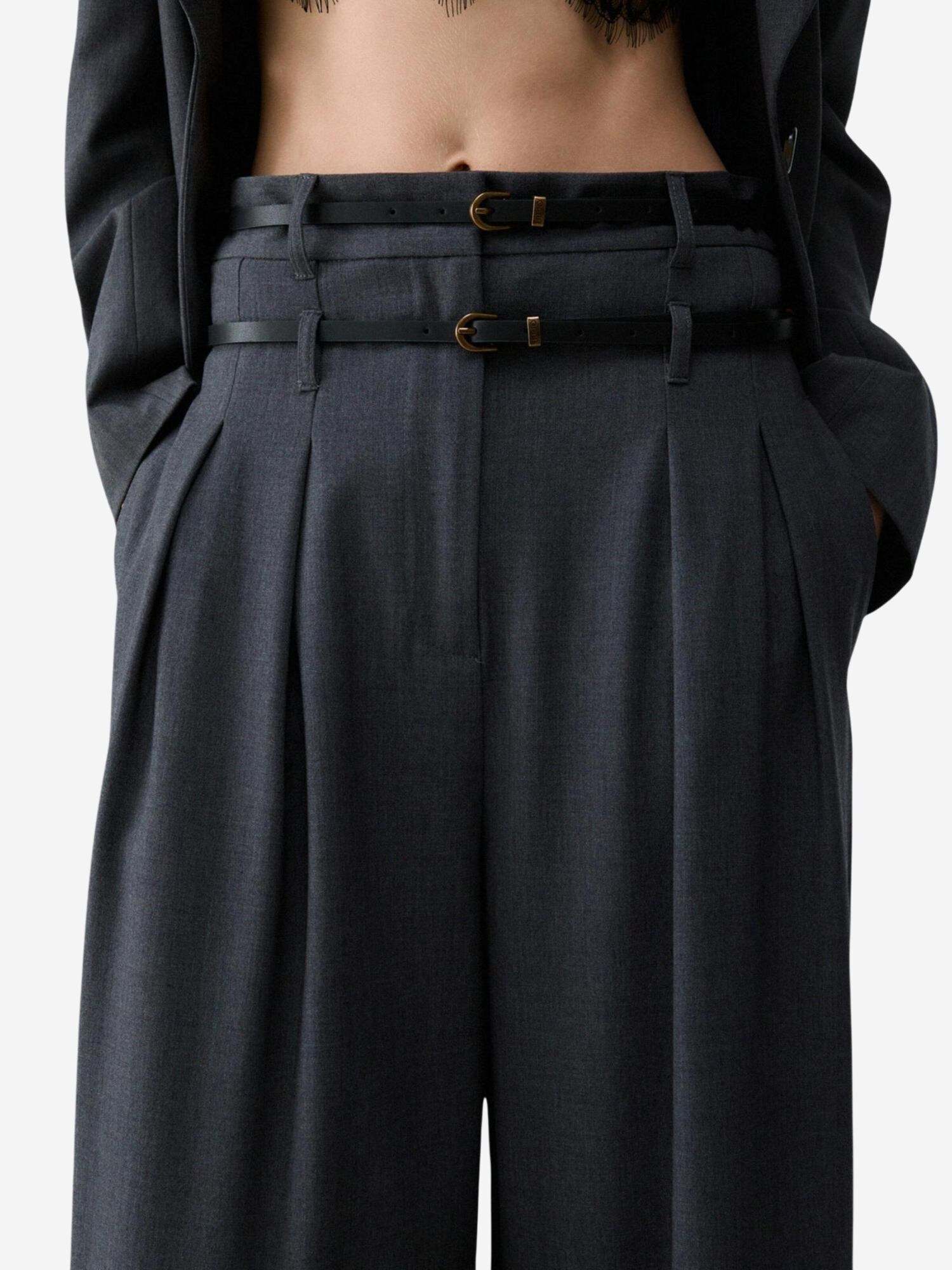 Liu Jo Pantalón  gris oscuro – imagen 8