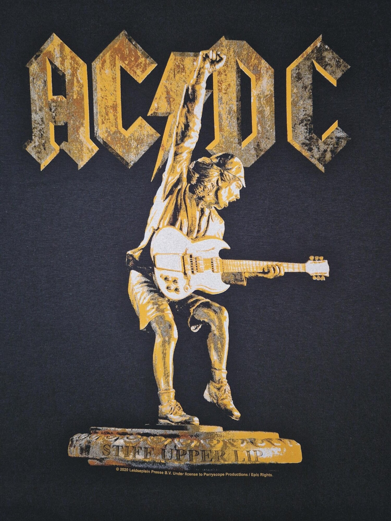 AC/DC Camiseta 'AC/DC Stiff Upper Lip T-shirt'  negro – imagen 3