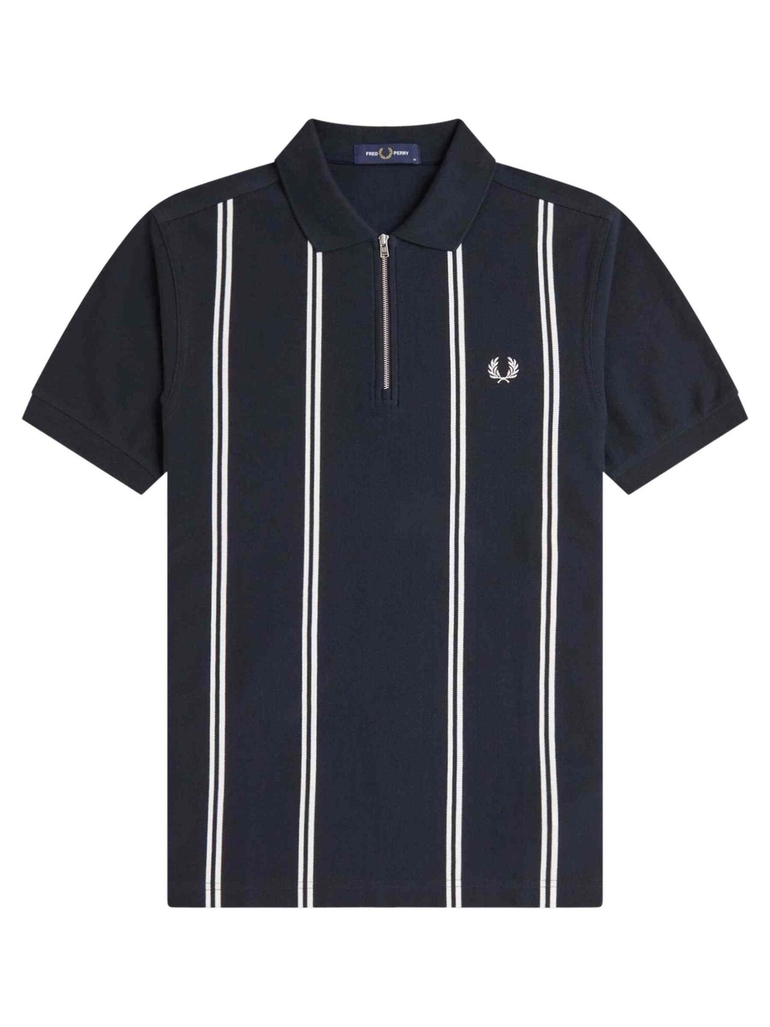 Fred Perry Camiseta 'Polo fred perry marino vertical stripe polo shirt'  azul – imagen 4