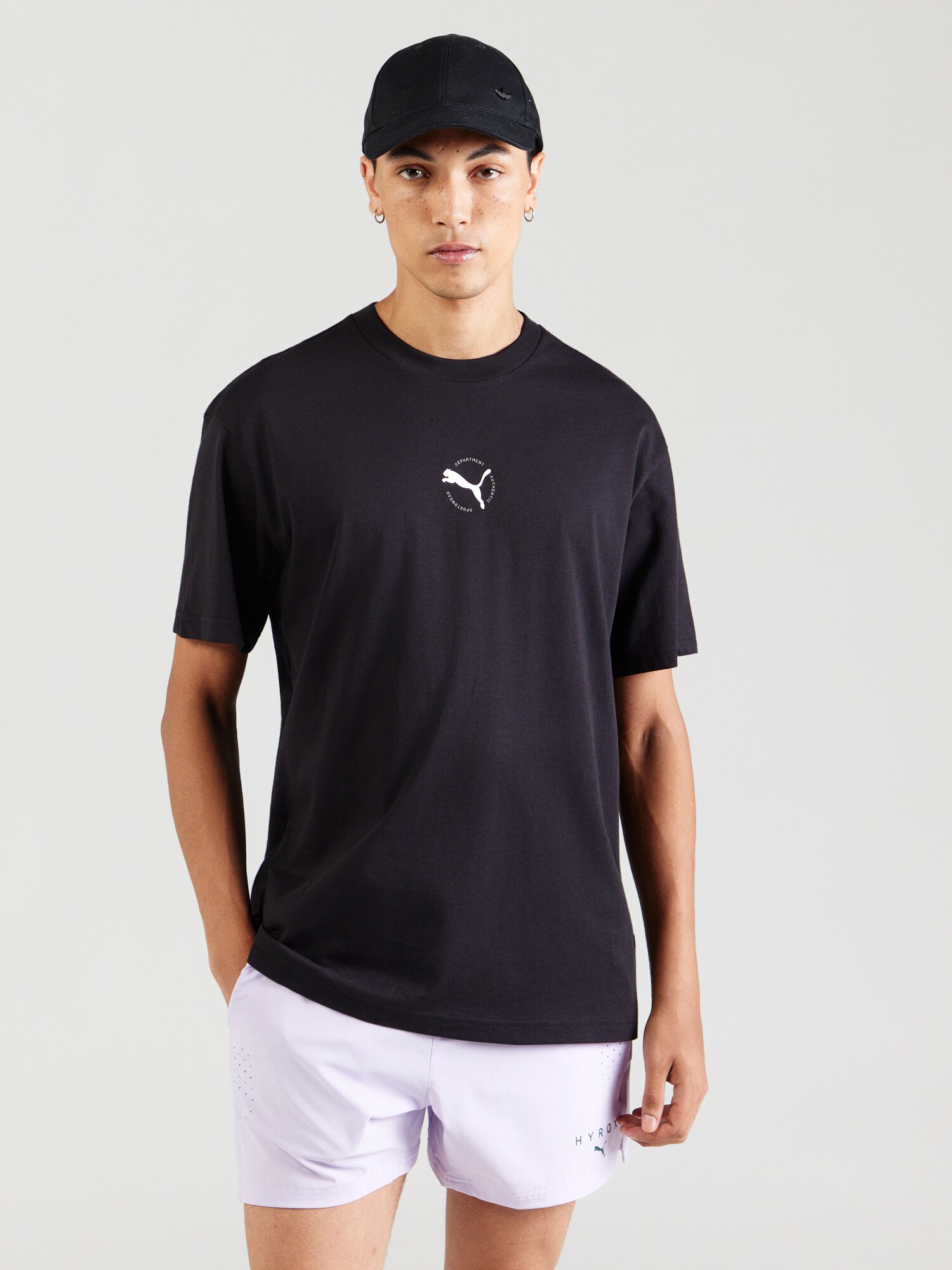 PUMA Camiseta  negro / blanco – imagen 5