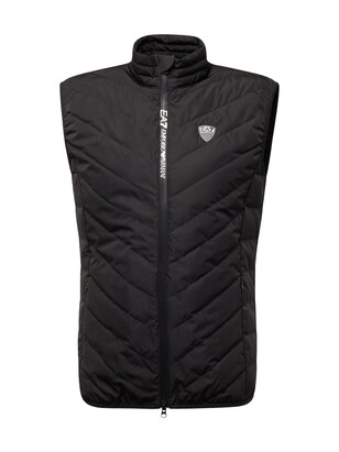 EA7 Emporio Armani Bodywarmer Zwart / Wit