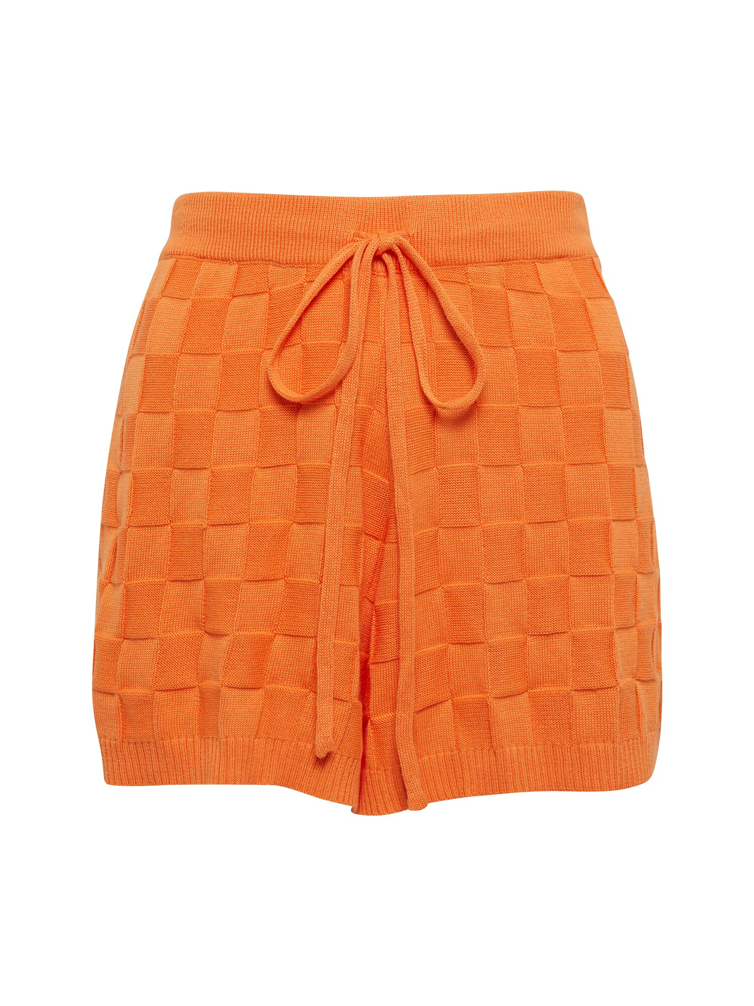 Sável Pantaloni COLBY KNIT SHORTS  portocaliu