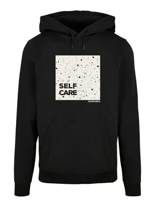 F4NT4STIC Sweatshirt ‘SELF CARE’ Crème / Zwart