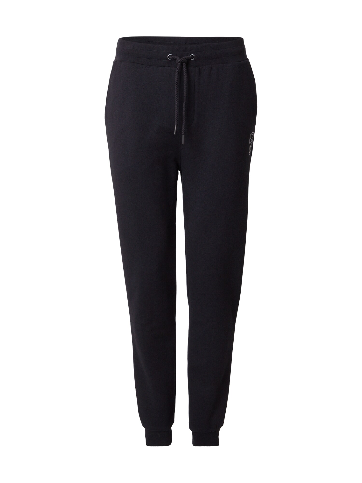 Karl Lagerfeld Pantaloni  albastru marin / alb