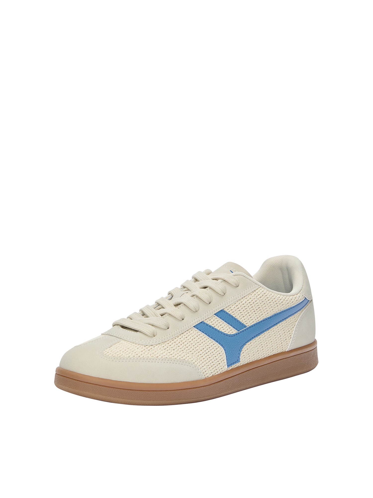 Pull&Bear Sneaker low  crem / azur