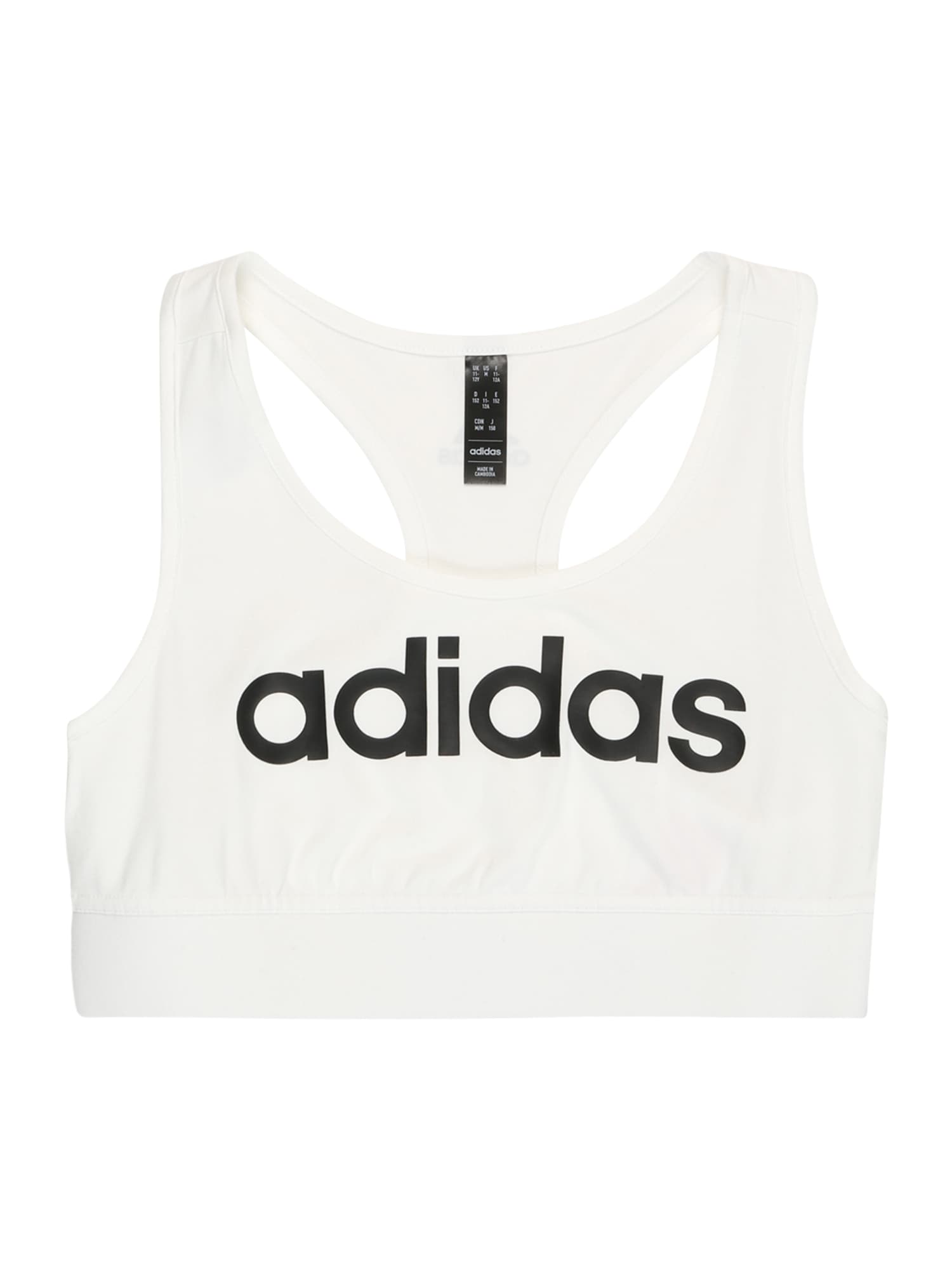 ADIDAS SPORTSWEAR Sportinio stiliaus apatiniai drabužiai 'Essentials Linear Logo ' juoda / balta