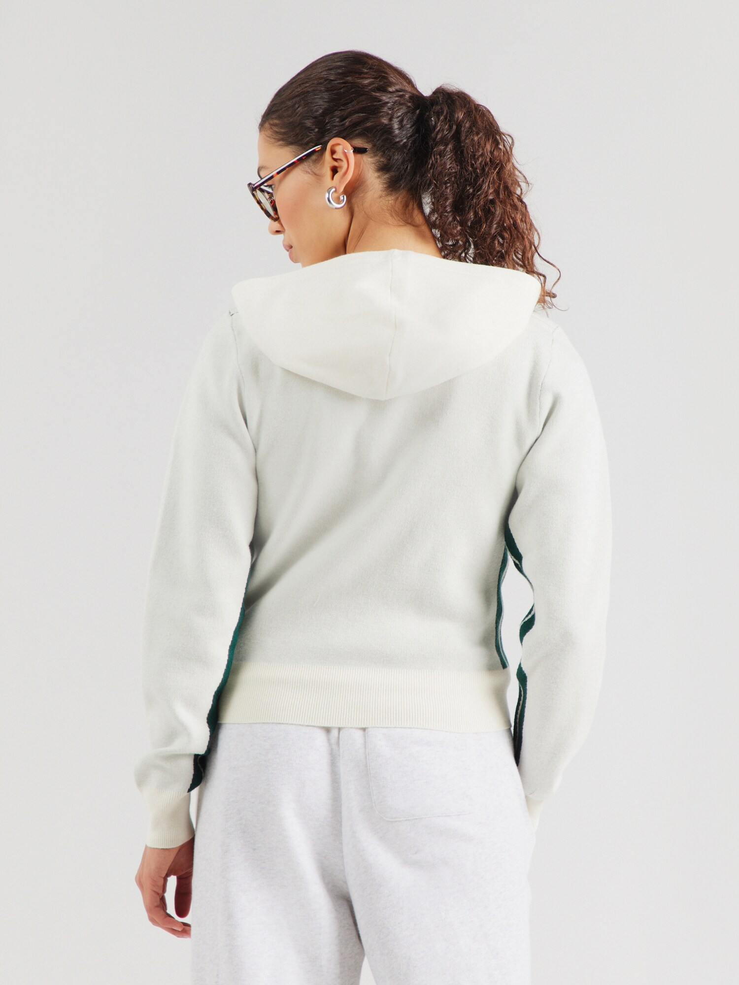 ELLESSE Cárdigan 'Laneisa'  verde oscuro / offwhite – imagen 2