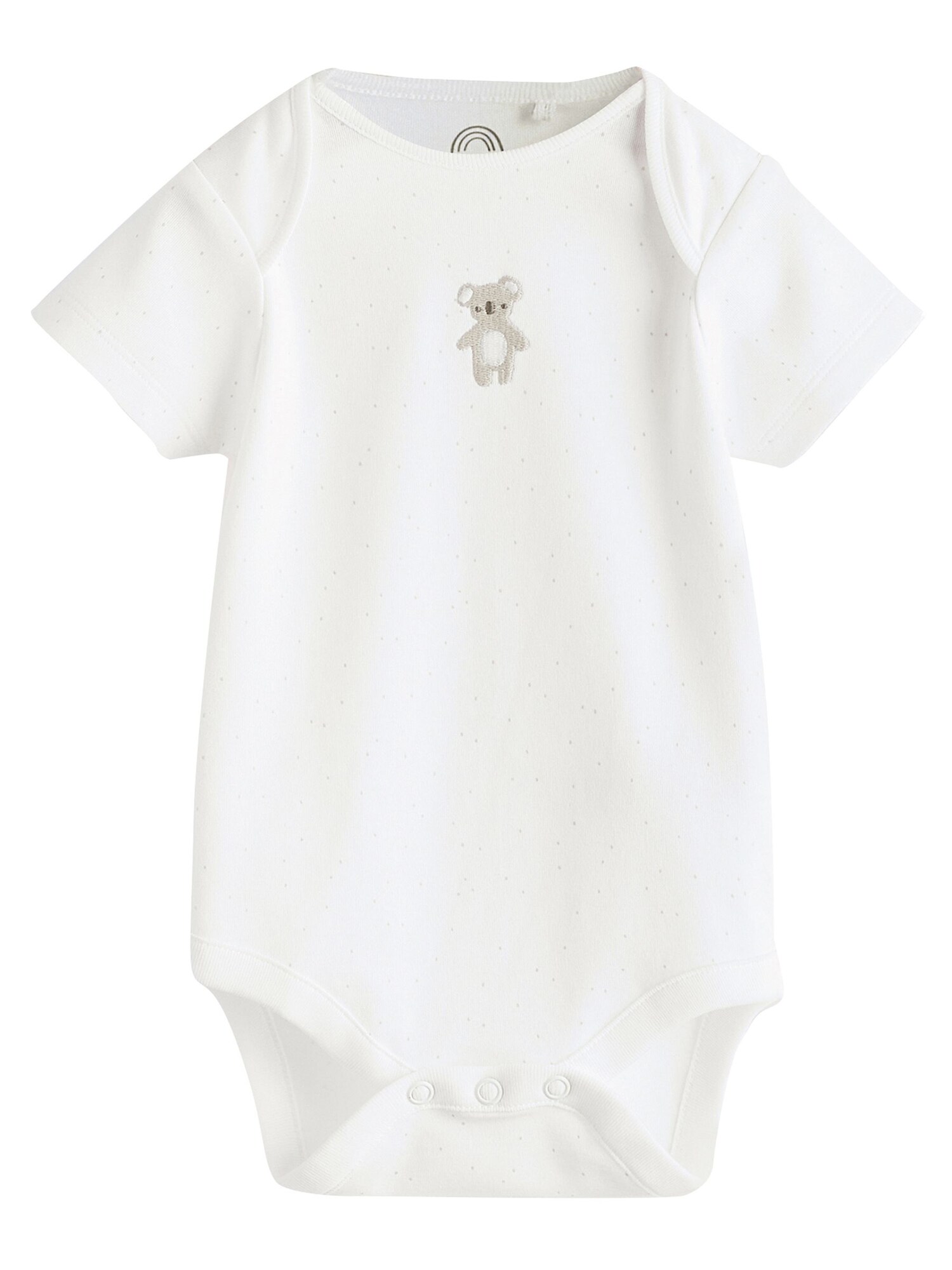 Next Pijamale  gri piatră / alb