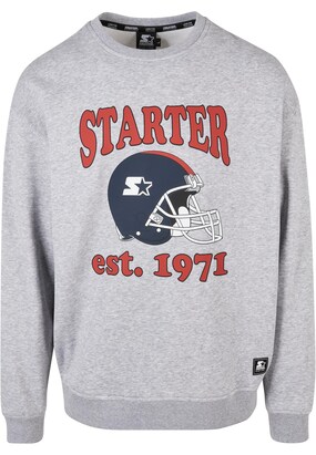 Starter Black Label Sweatshirt Navy / Grijs gemêleerd / Rood / Wit