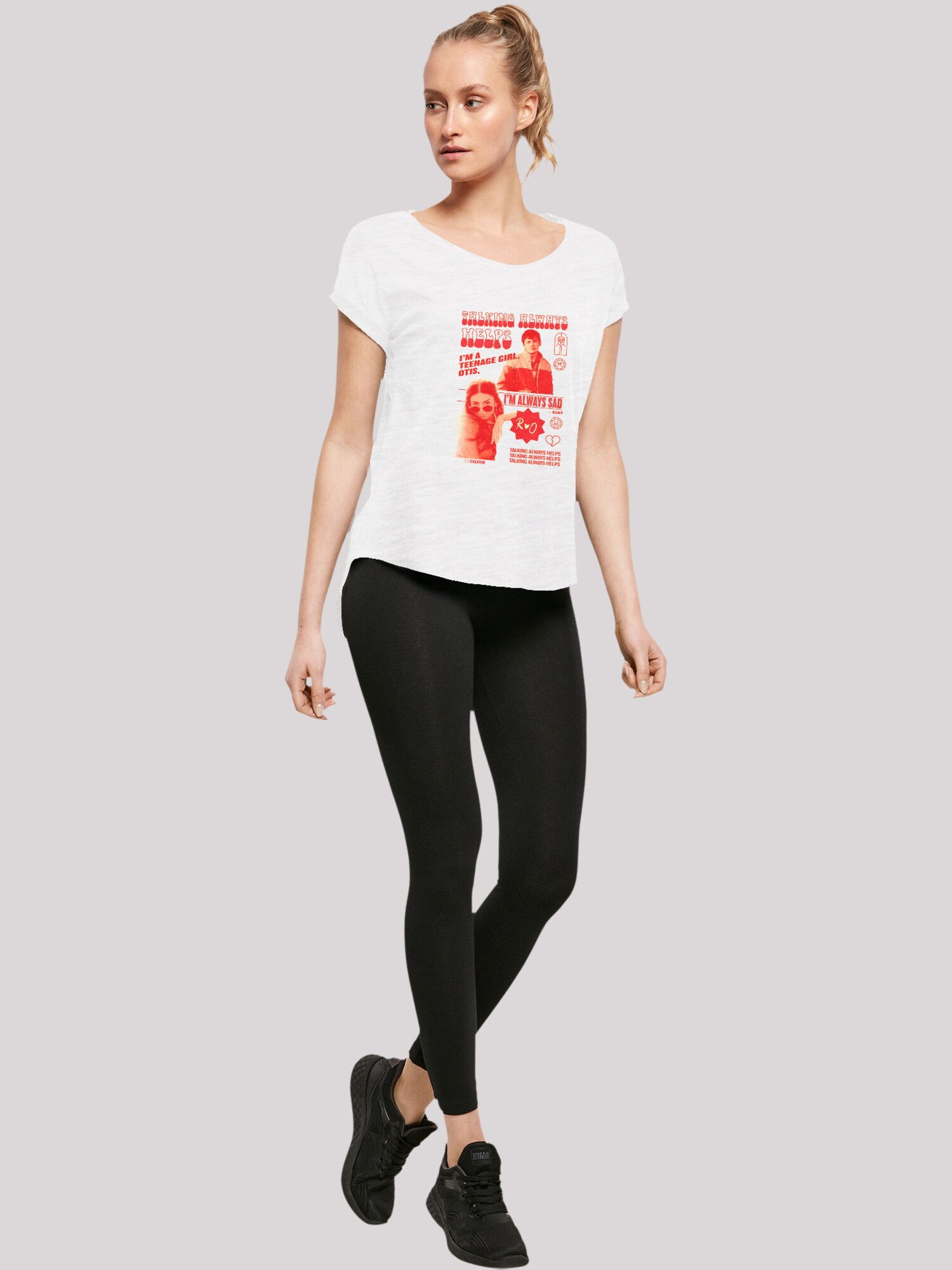 Thumbnail - F4NT4STIC T-Shirt Sex Education Otis Talking Helps Netflix TV Series