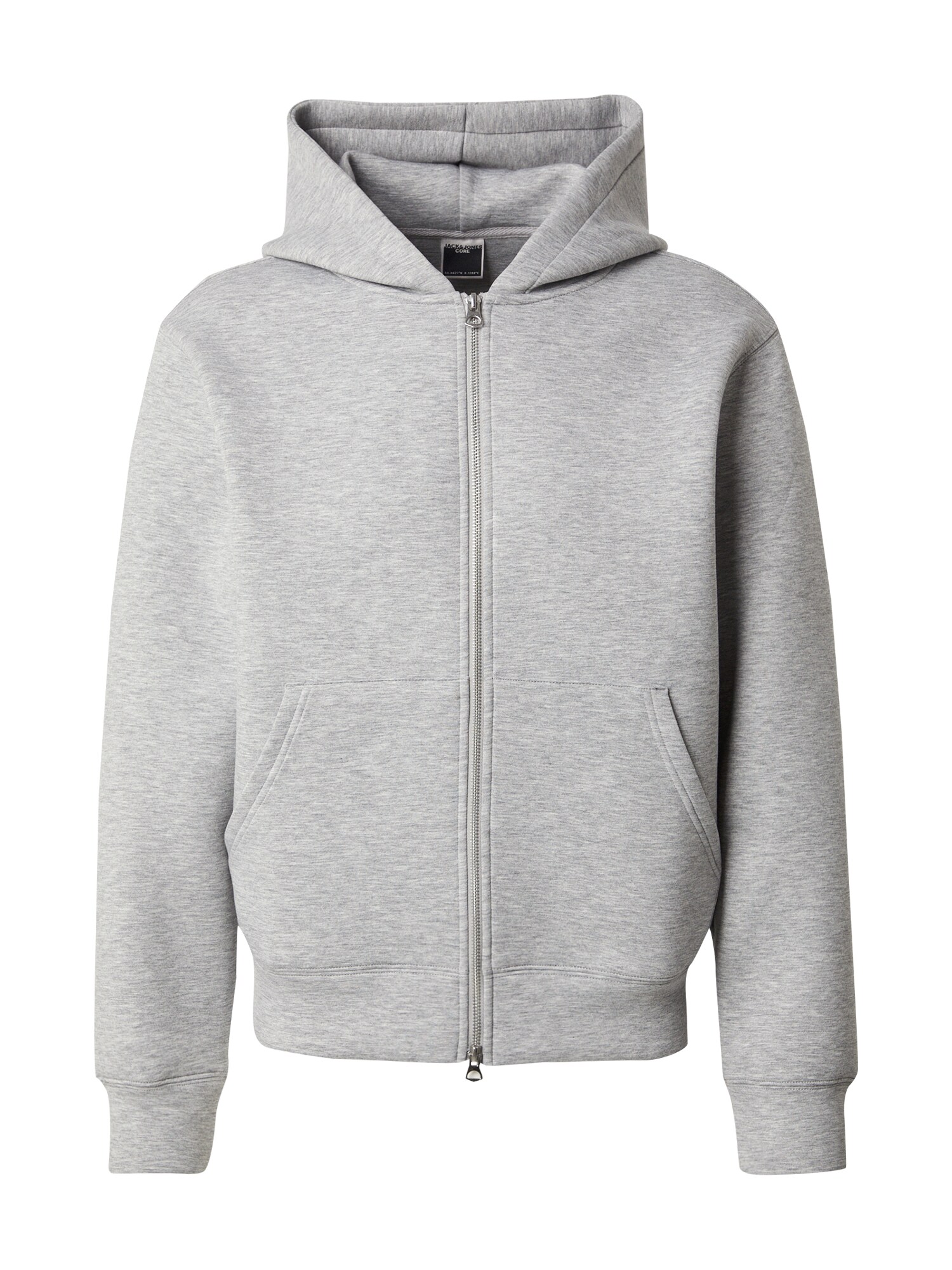 JACK & JONES Tréning dzseki  szürke melír akciós termékkép 1