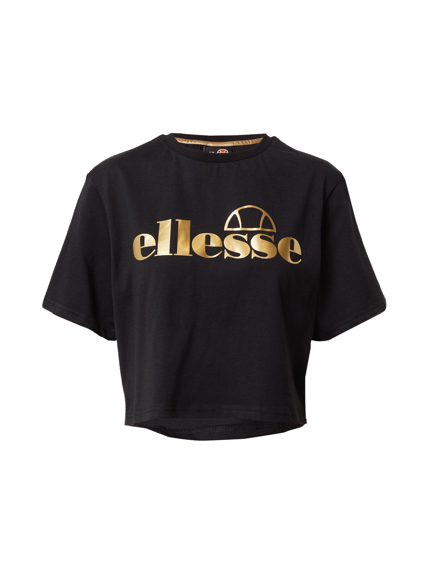 ELLESSE Marškinėliai 'Presepe'  juoda / auksas