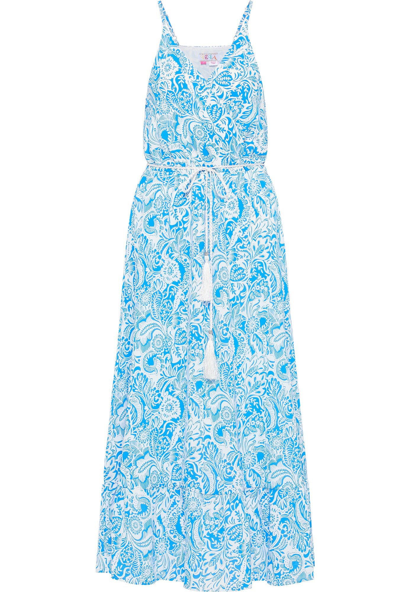 IZIA Rochie de vară  albastru deschis / alb