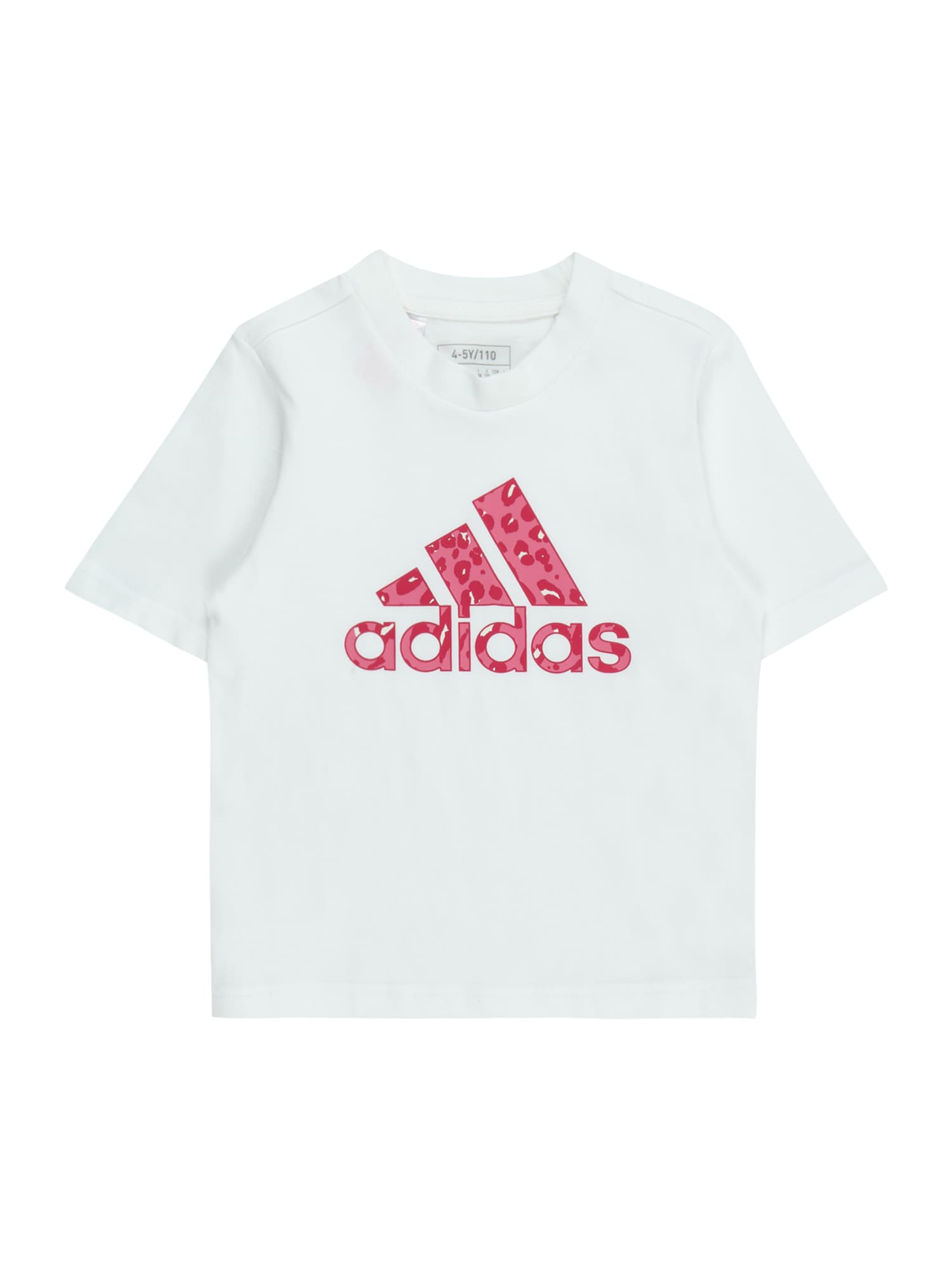 ADIDAS SPORTSWEAR Sportiniai marškinėliai rausvai raudona / šviesiai rožinė / balta
