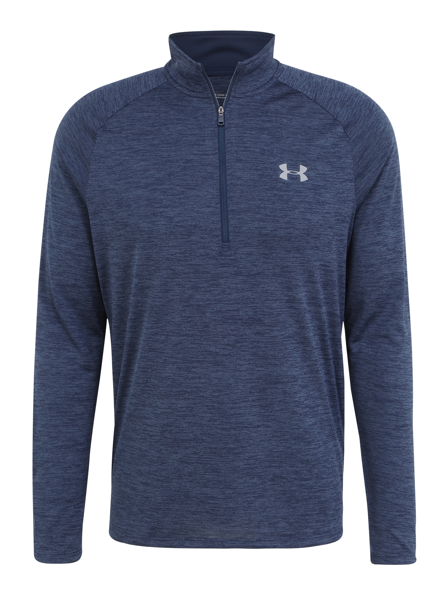 UNDER ARMOUR Sportiniai marškinėliai 'Tech 2.0' tamsiai mėlyna jūros spalva / melsvai pilka / šviesiai pilka